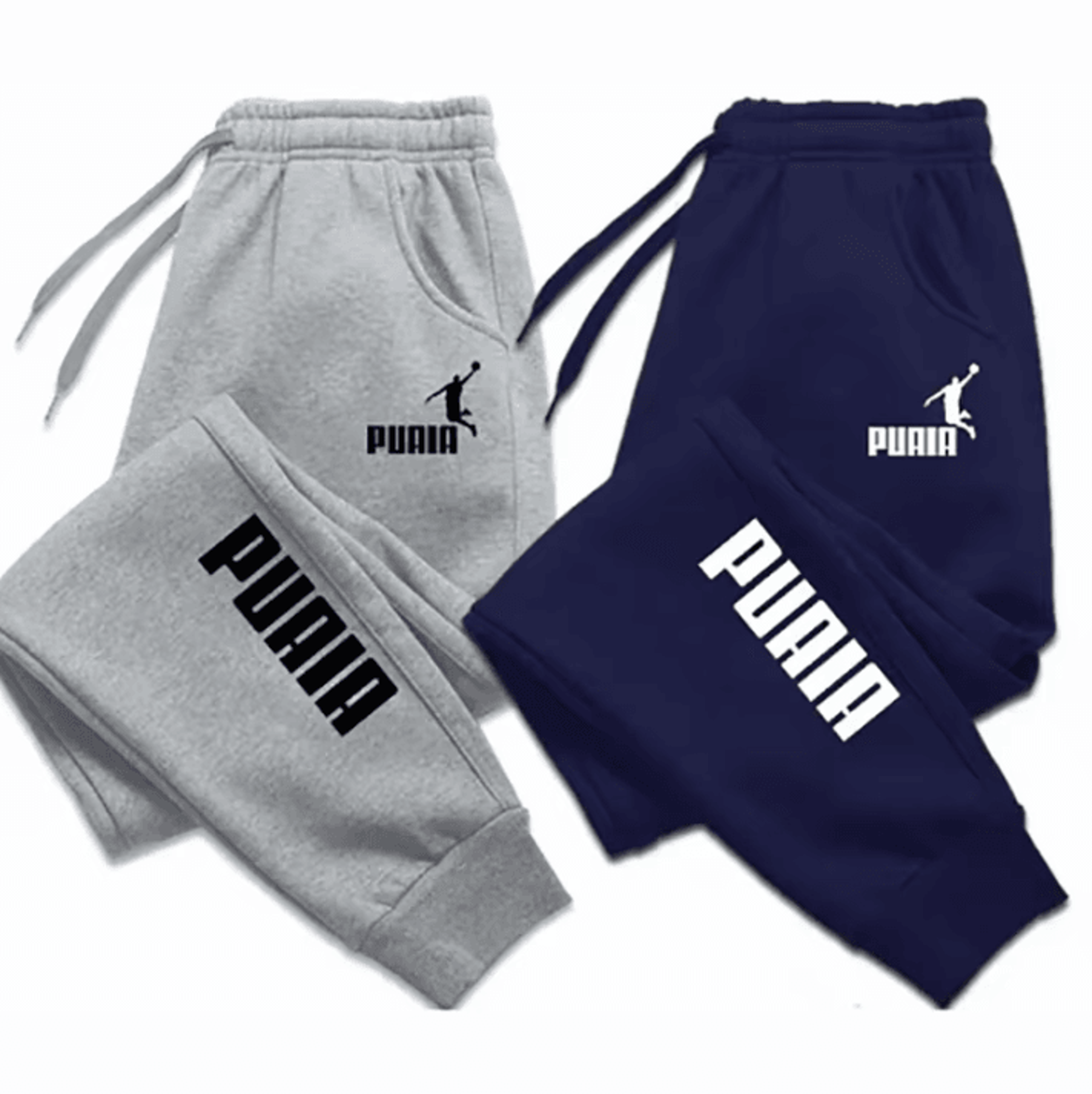 mens sport jogging pants loose fit autumn/winter athletic trousers streetwear