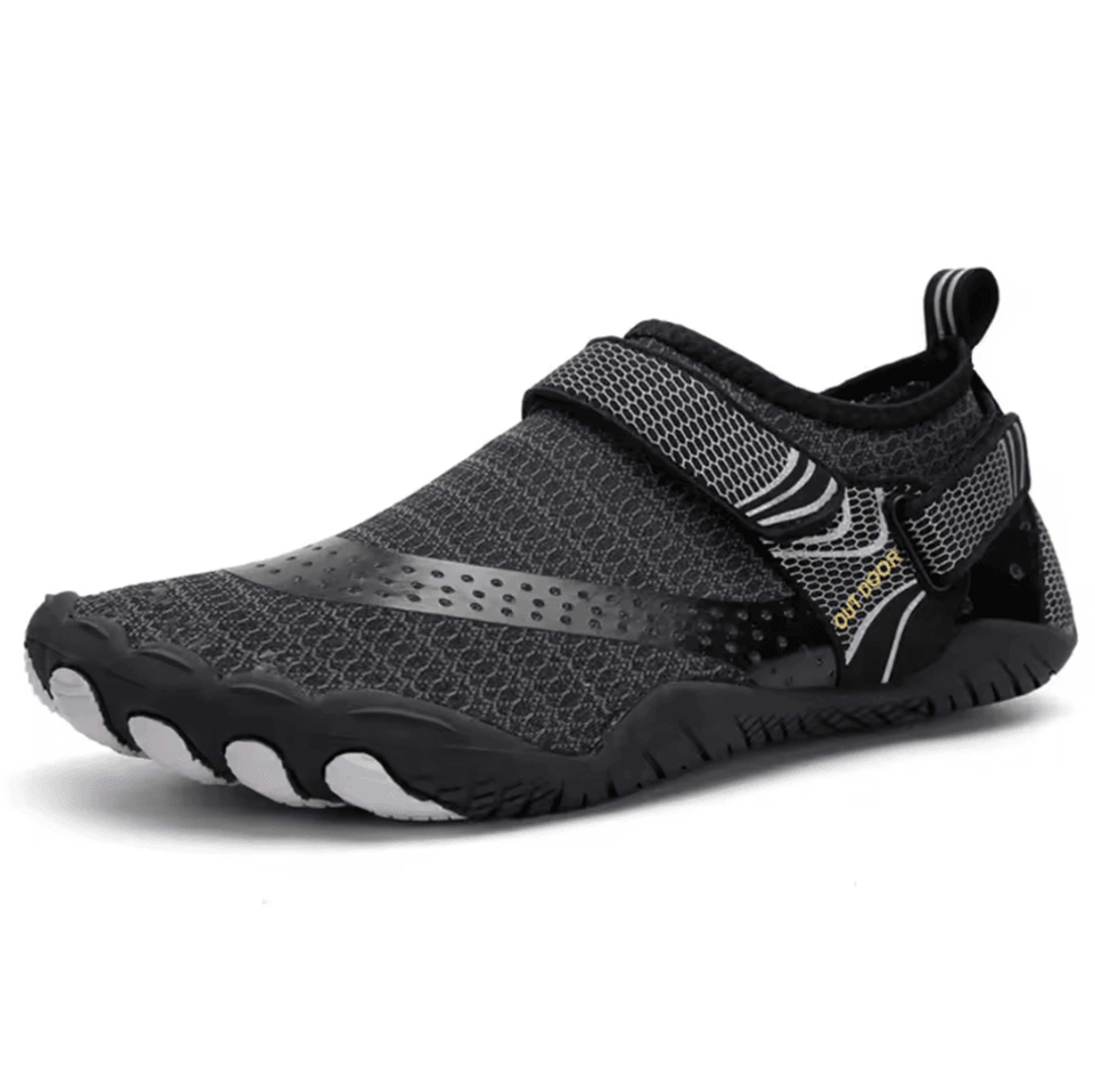 unisex quick dry water shoes – five-finger non-slip lightweight aqua sneakers for beach and outdoor use
