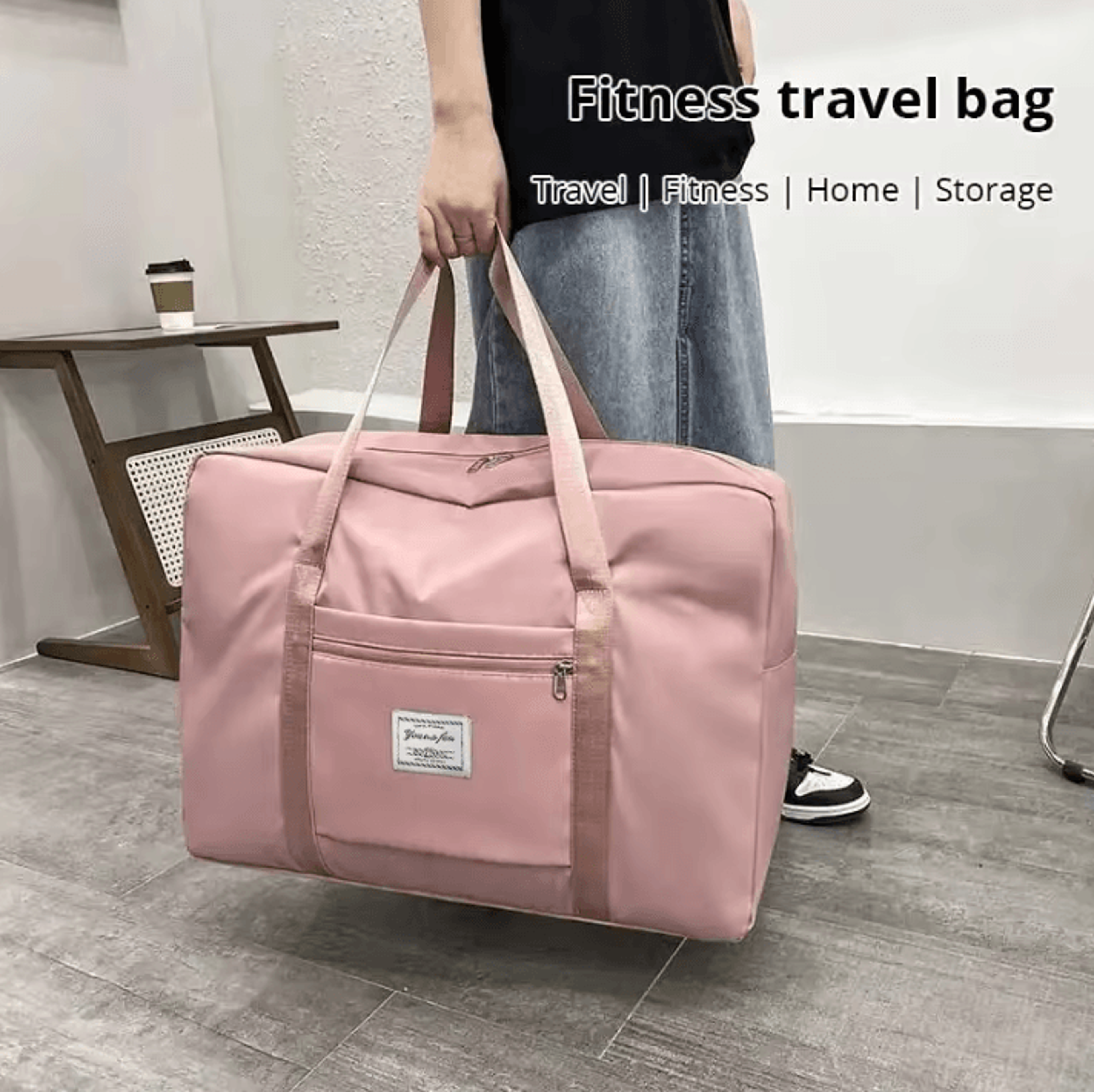 travel large capacity storage bag – portable sports & gym handbag