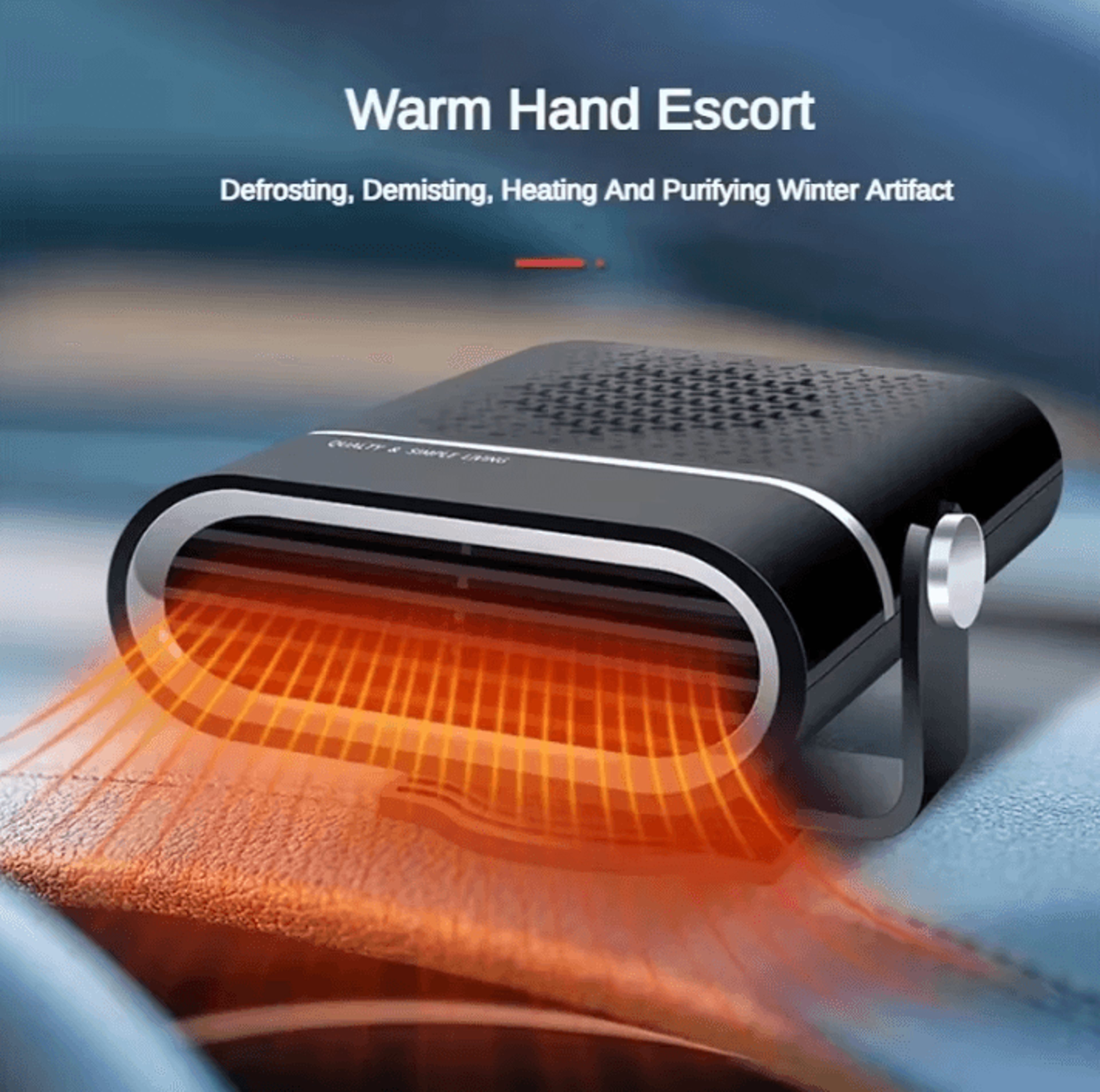 Portable 12V24V Car Heater  Fast Heating Windshield Defogger  Defrost Fan 4