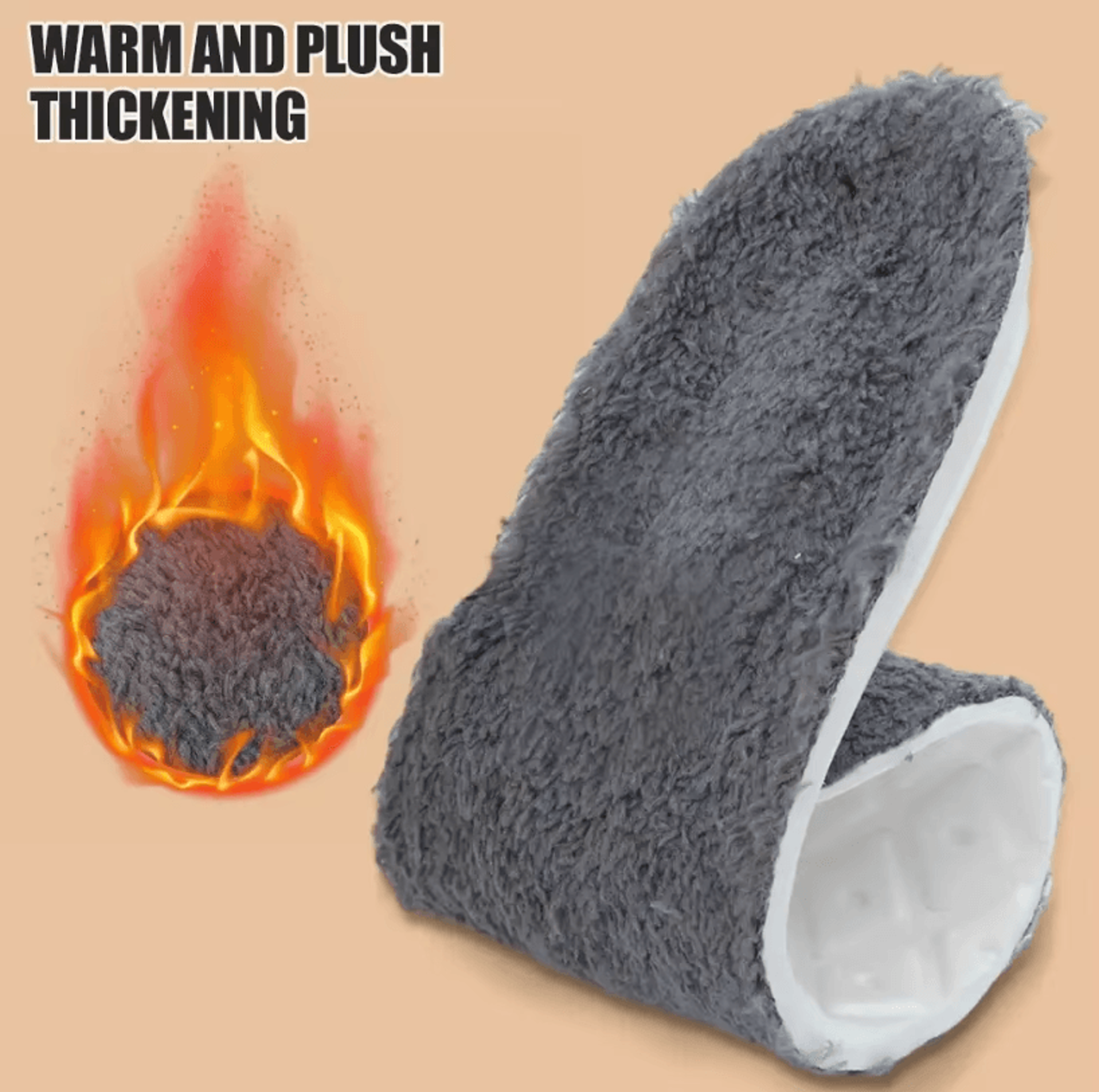 2pcs SelfHeated Thermal Insoles  Winter Warm Memory Foam Shoe Pads For Men  Women 1