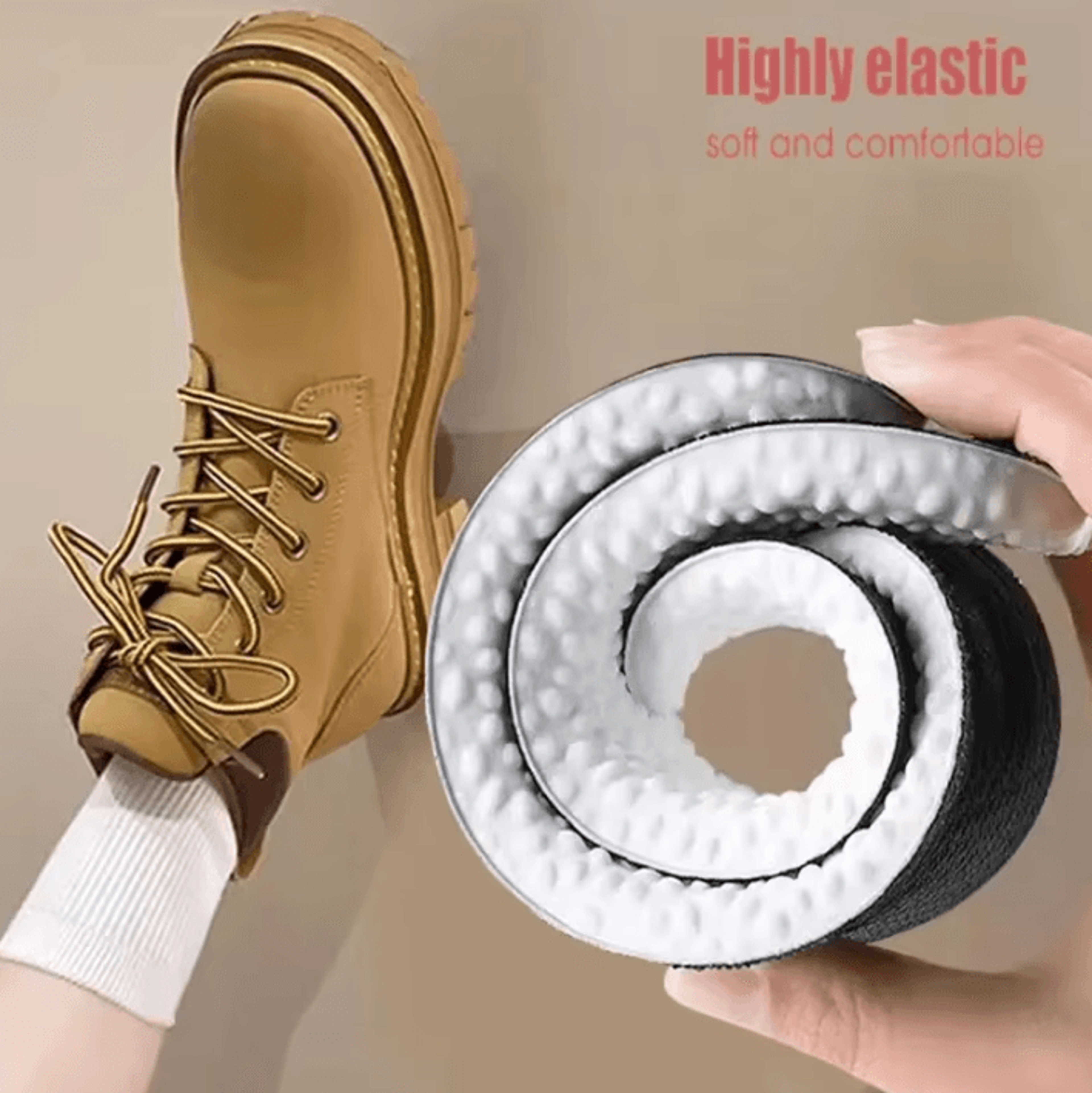 2pcs SelfHeated Thermal Insoles  Winter Warm Memory Foam Shoe Pads For Men  Women 2