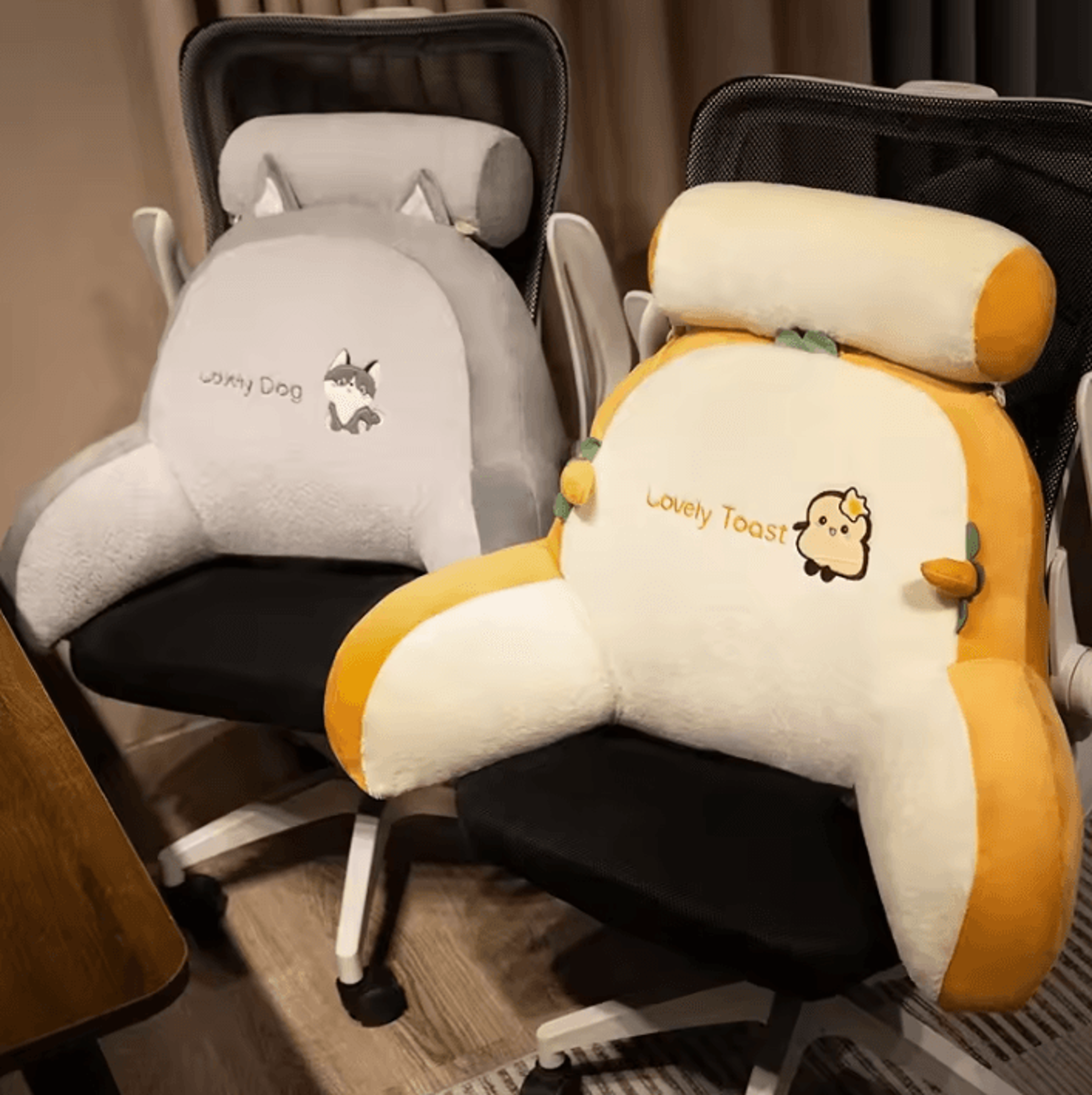 CloudRest Support Backrest Pillow  Plush Bed  Sofa Waist Protection Cushion 1