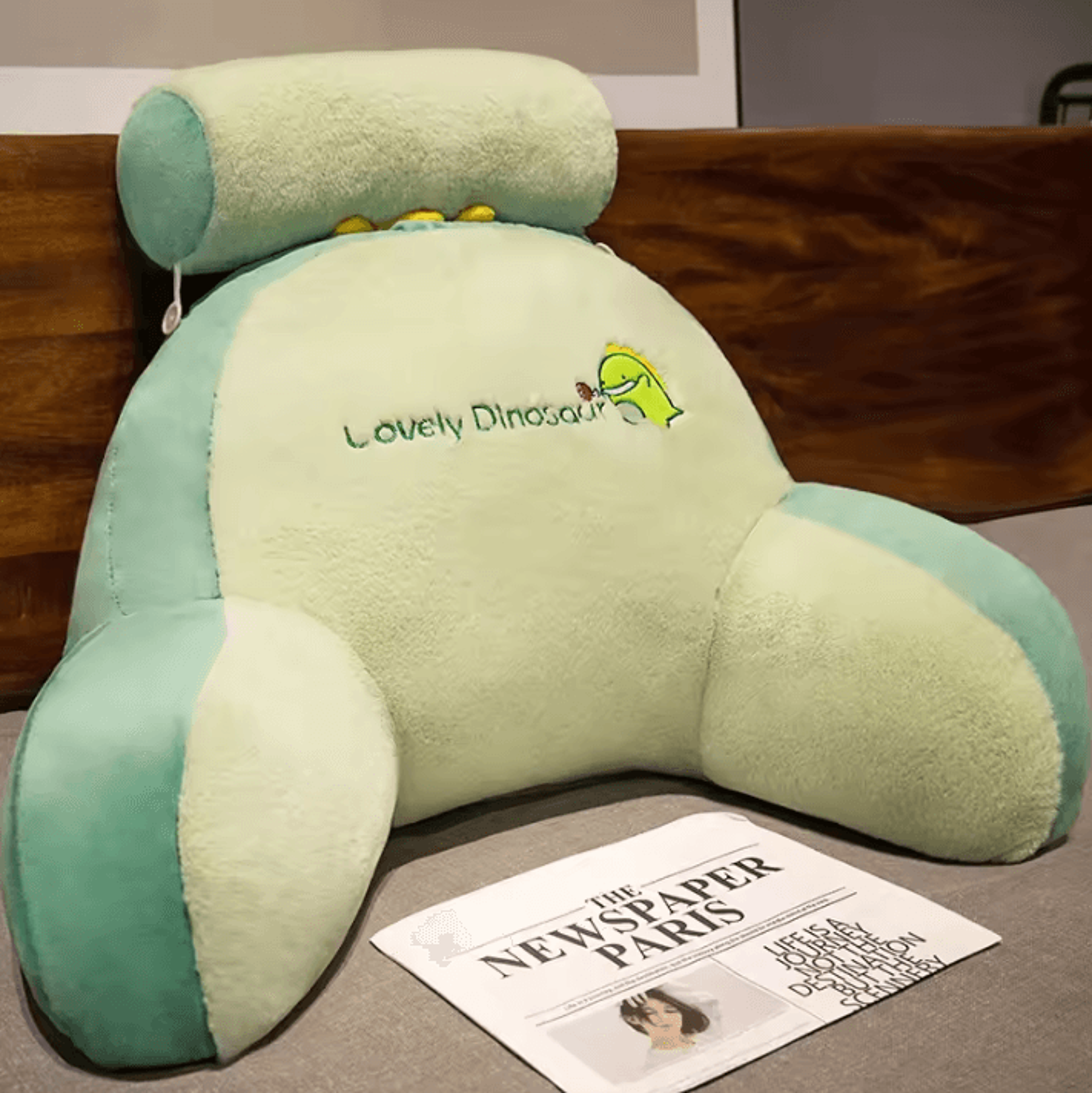 CloudRest Support Backrest Pillow  Plush Bed  Sofa Waist Protection Cushion 10