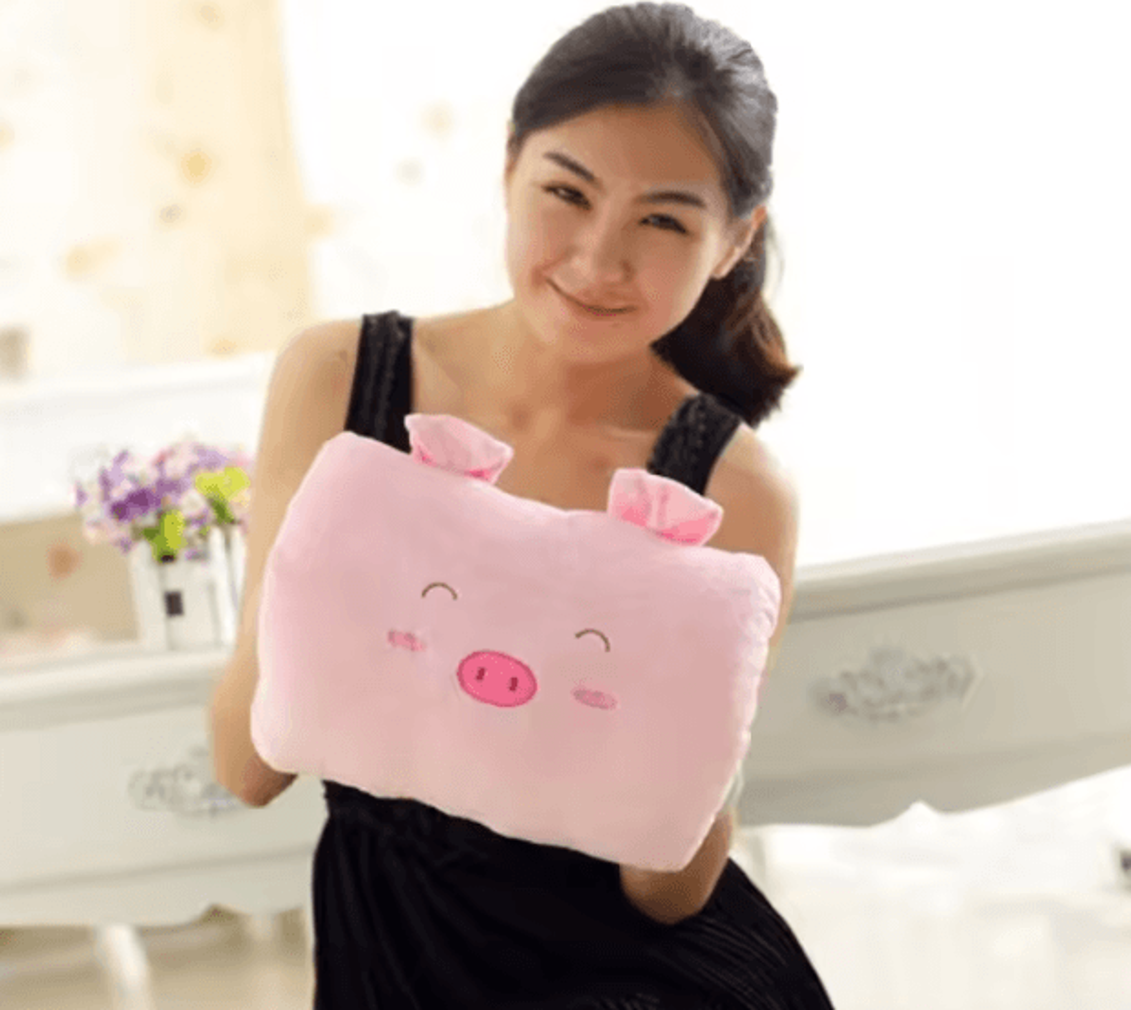 HeroNap Plush Arm Pillow  Cute Cartoon HandWarmer Sleep Cushion For Kids 4