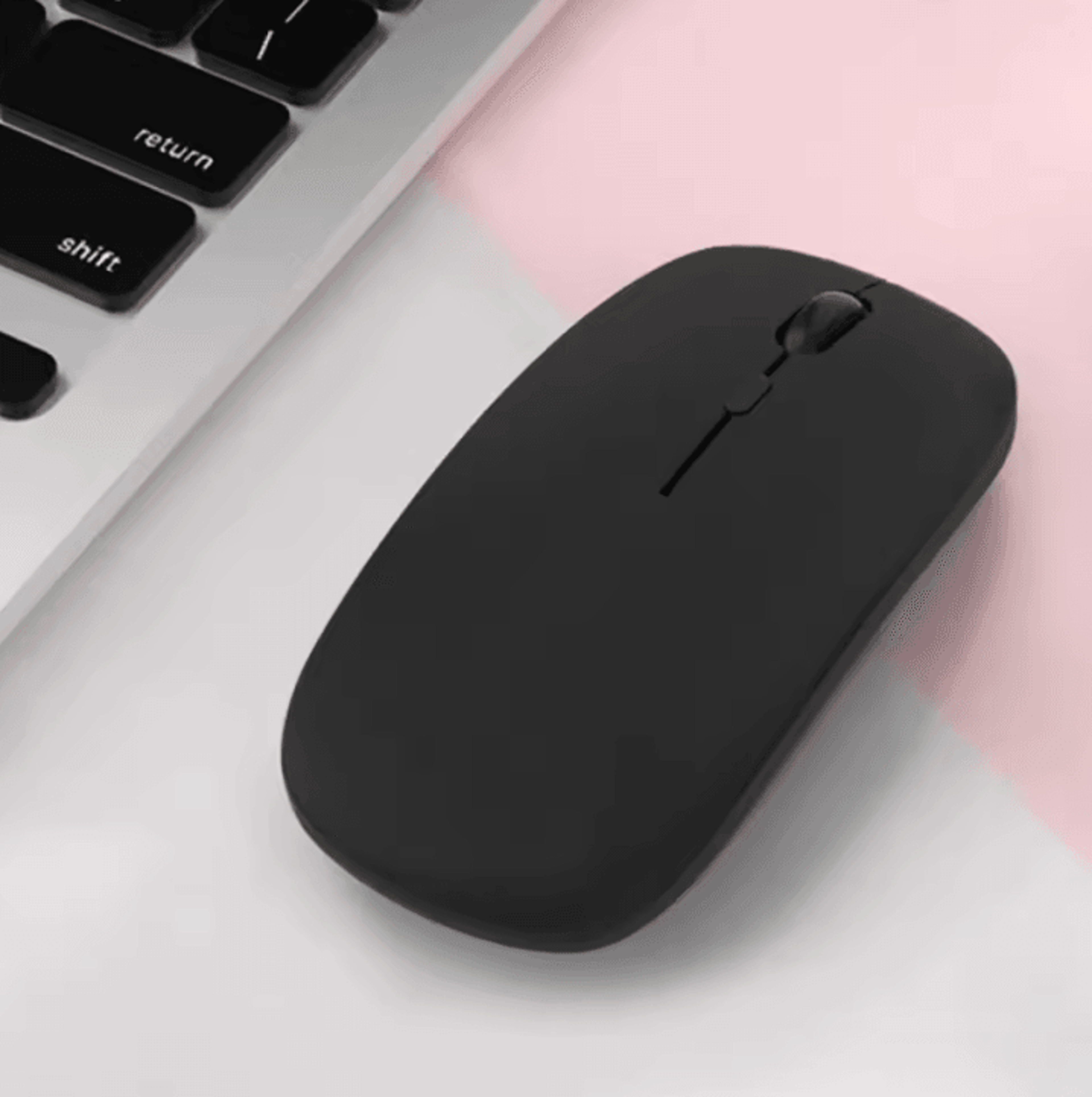Marcaron Silent Bluetooth Mouse  Noiseless Wireless Optical Mouse For Laptop Tablet  PC 5