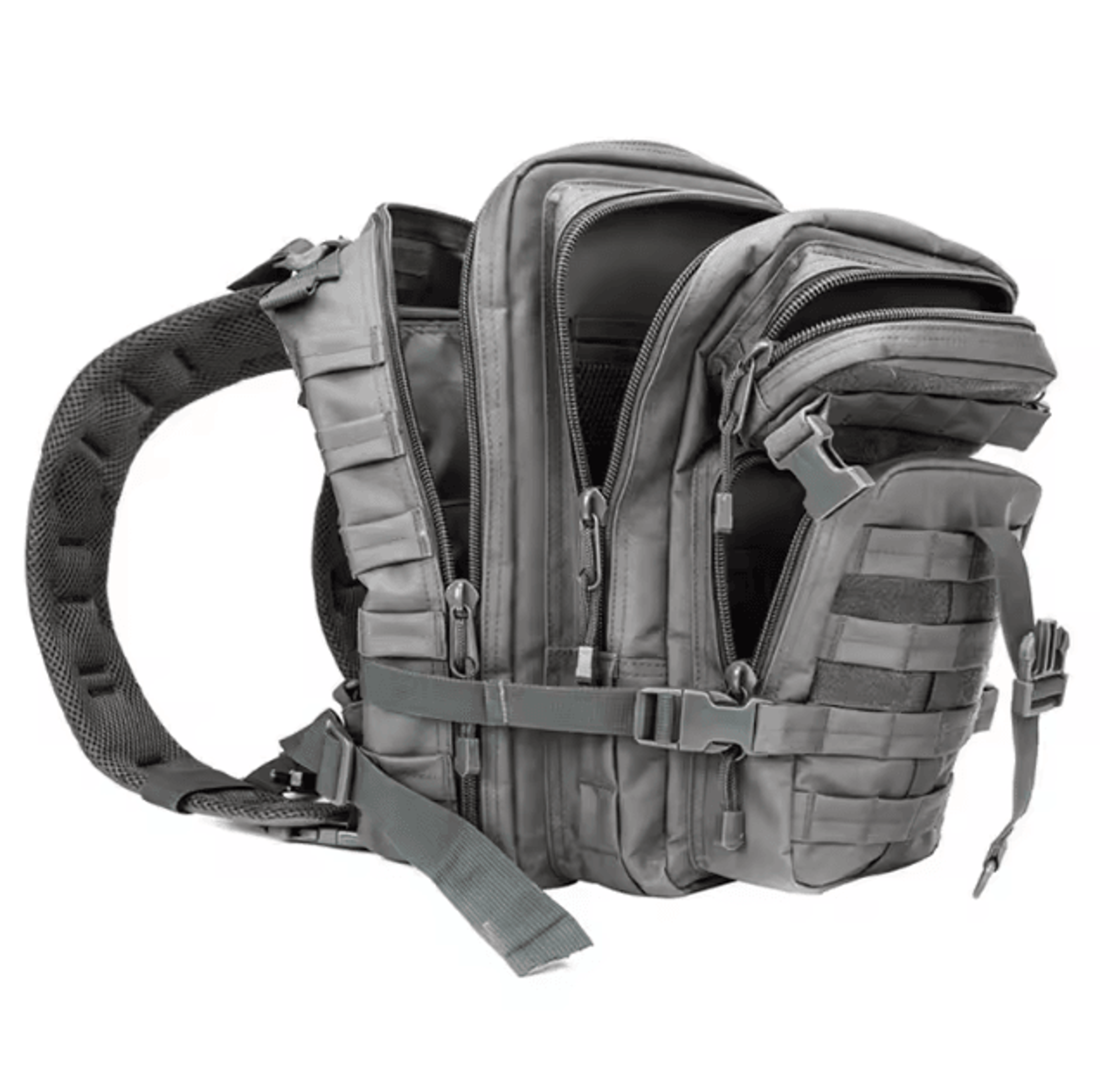 LQARMY 35L Tactical Backpack  MOLLE Assault Rucksack For Travel Camping  Hiking 9