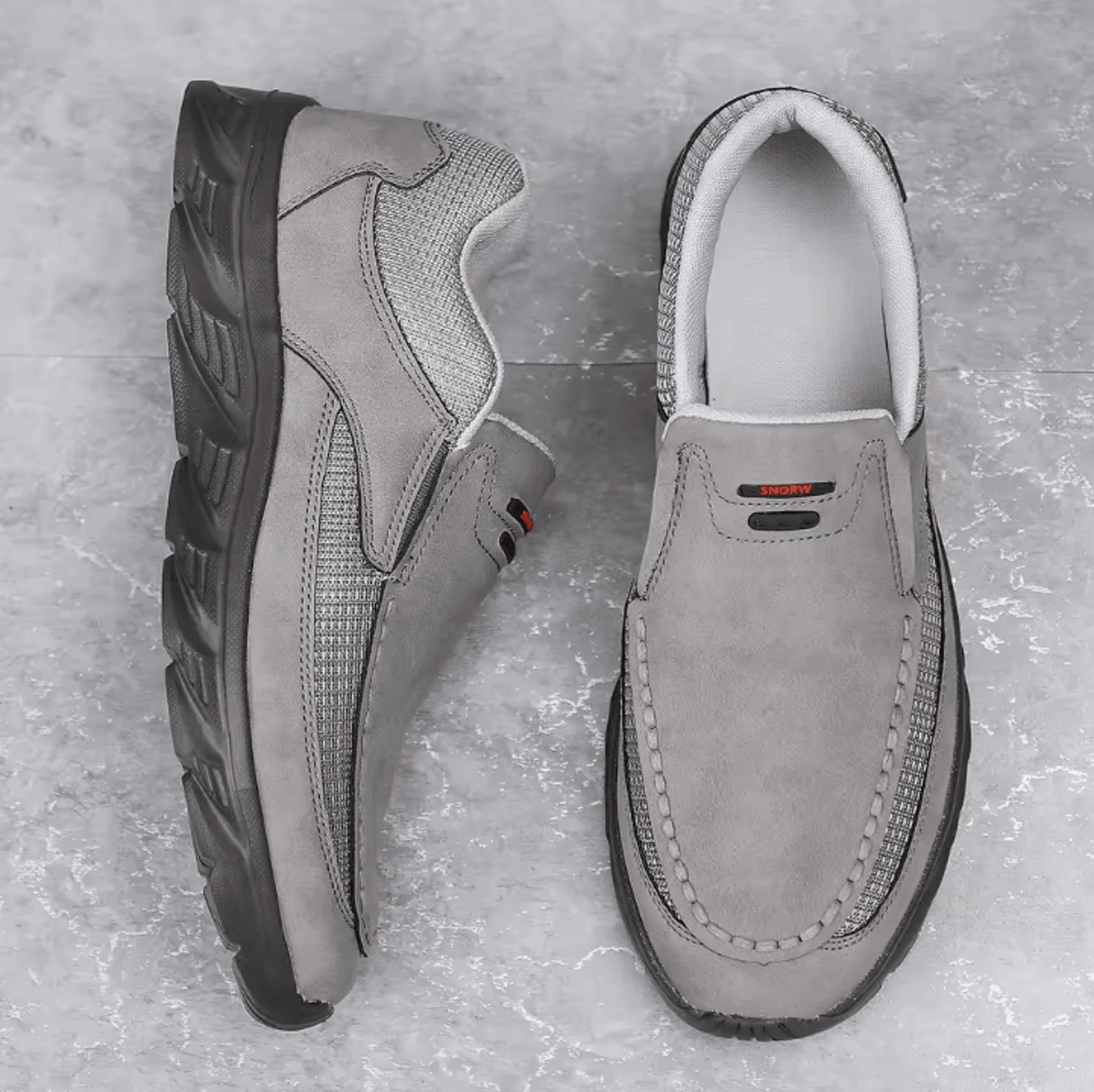 Men Leather Casual Shoes Comfortable Breathable Walking Sneakers And Loafers 7