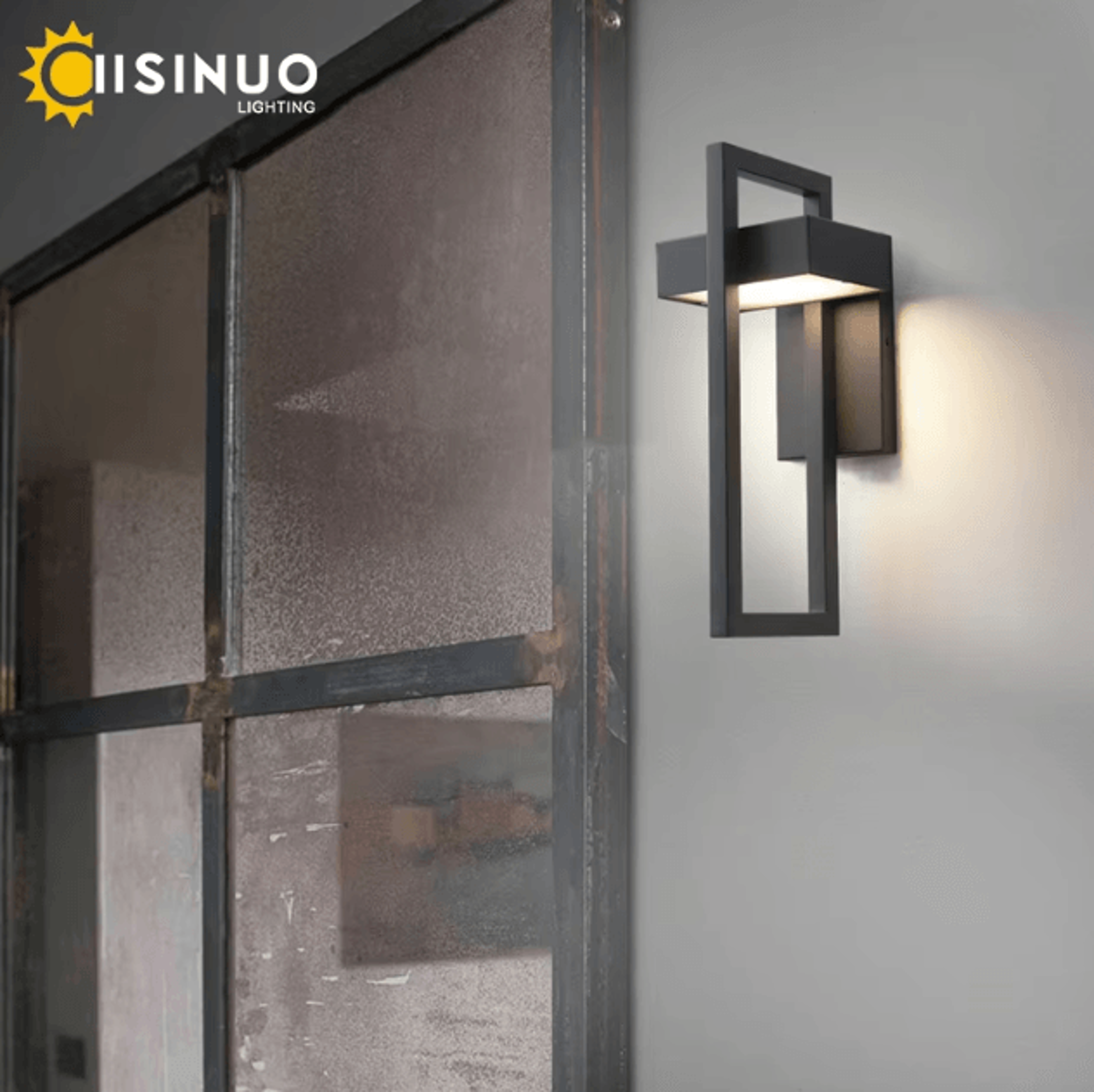 Waterproof Outdoor LED Wall Lighting Retro Vintage Black 10W LED Sconce Luminaire For Garden Porch  3
