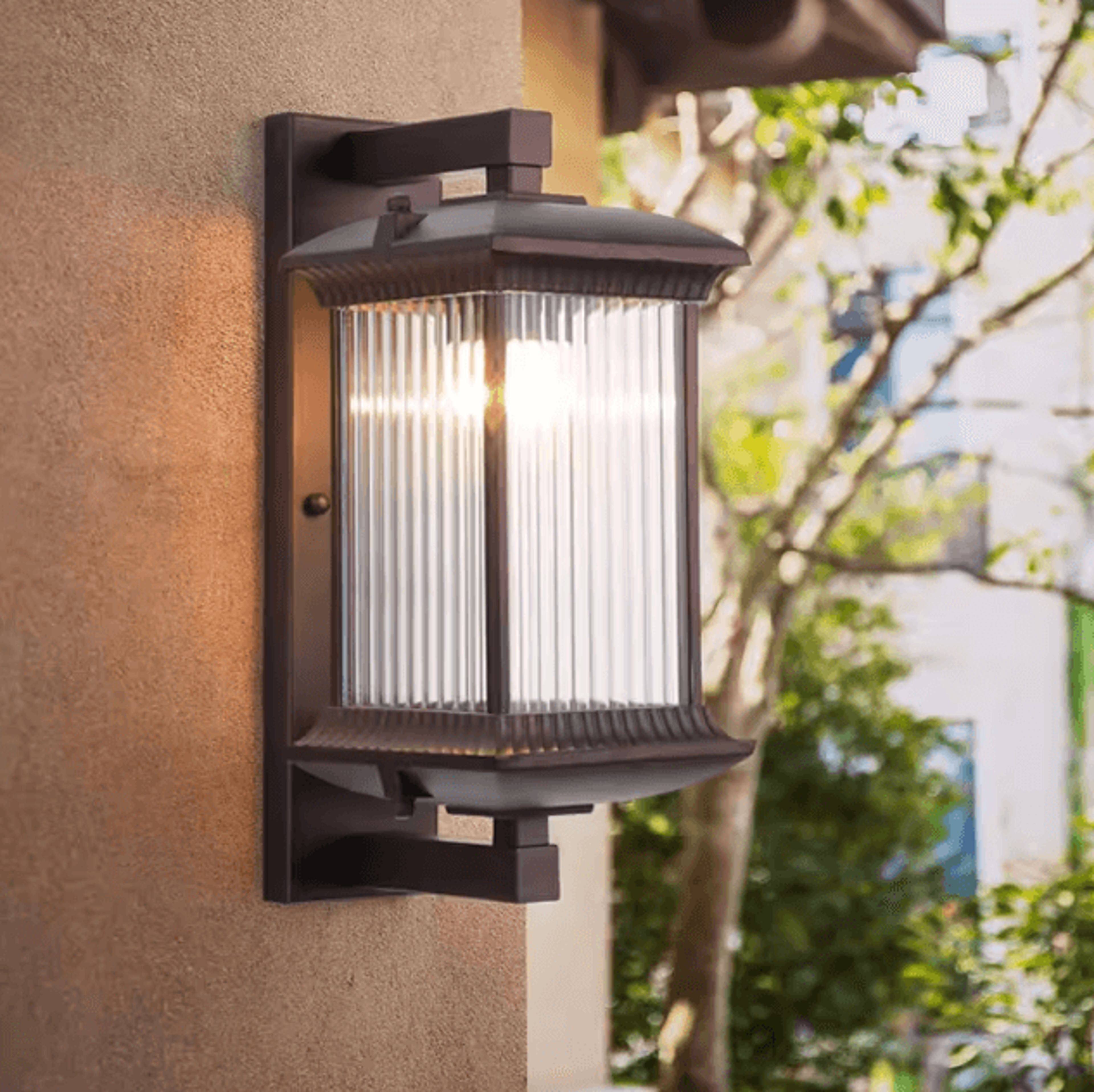 Outdoor Wall Lamp Waterproof Metal Exterior Wall Light AC90260V For Garden Porch Villa 4