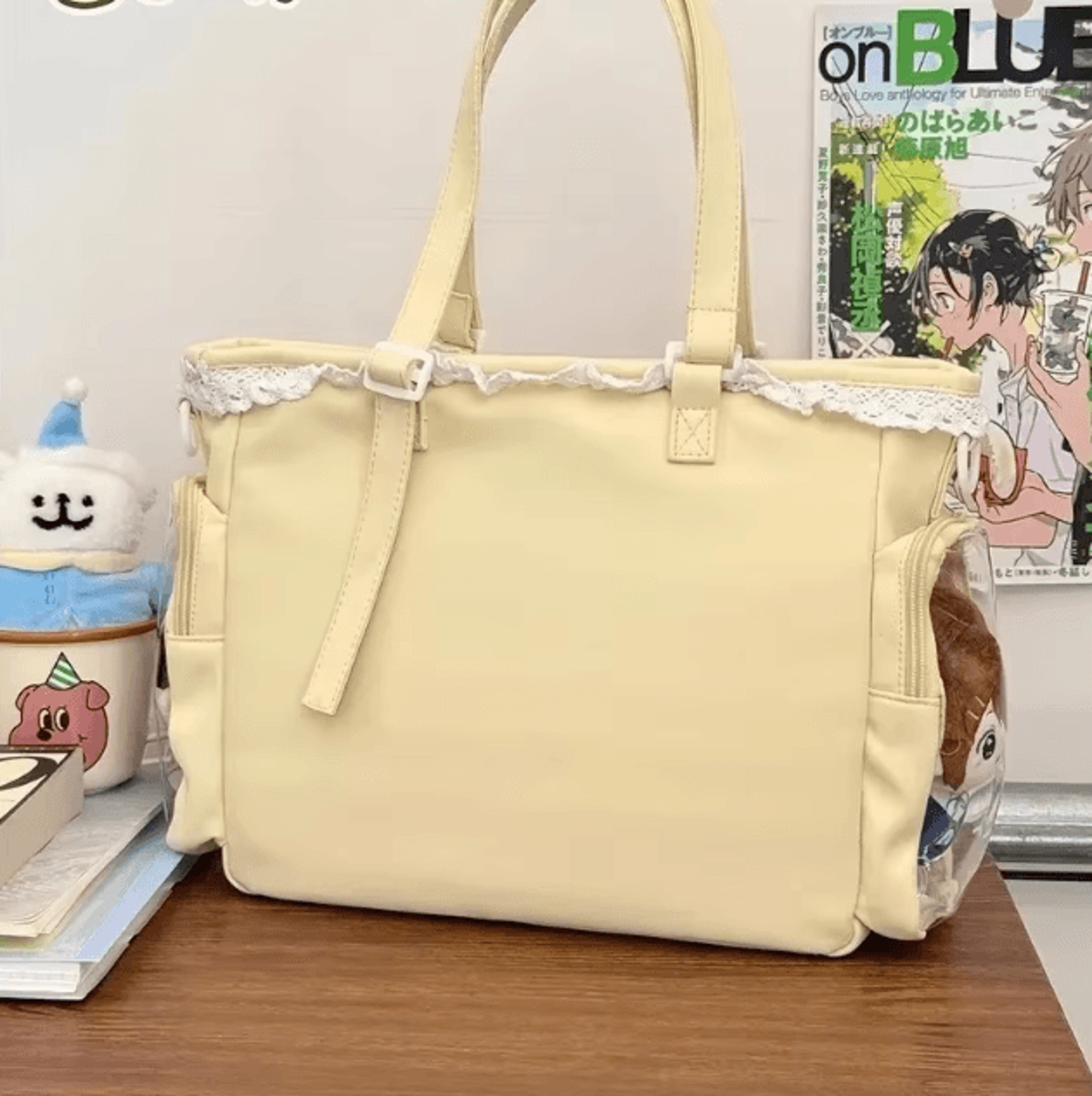 Ballet Girl Japanese Itabag Shoulder Bag Anime Crossbody Casual Canvas Tote 2
