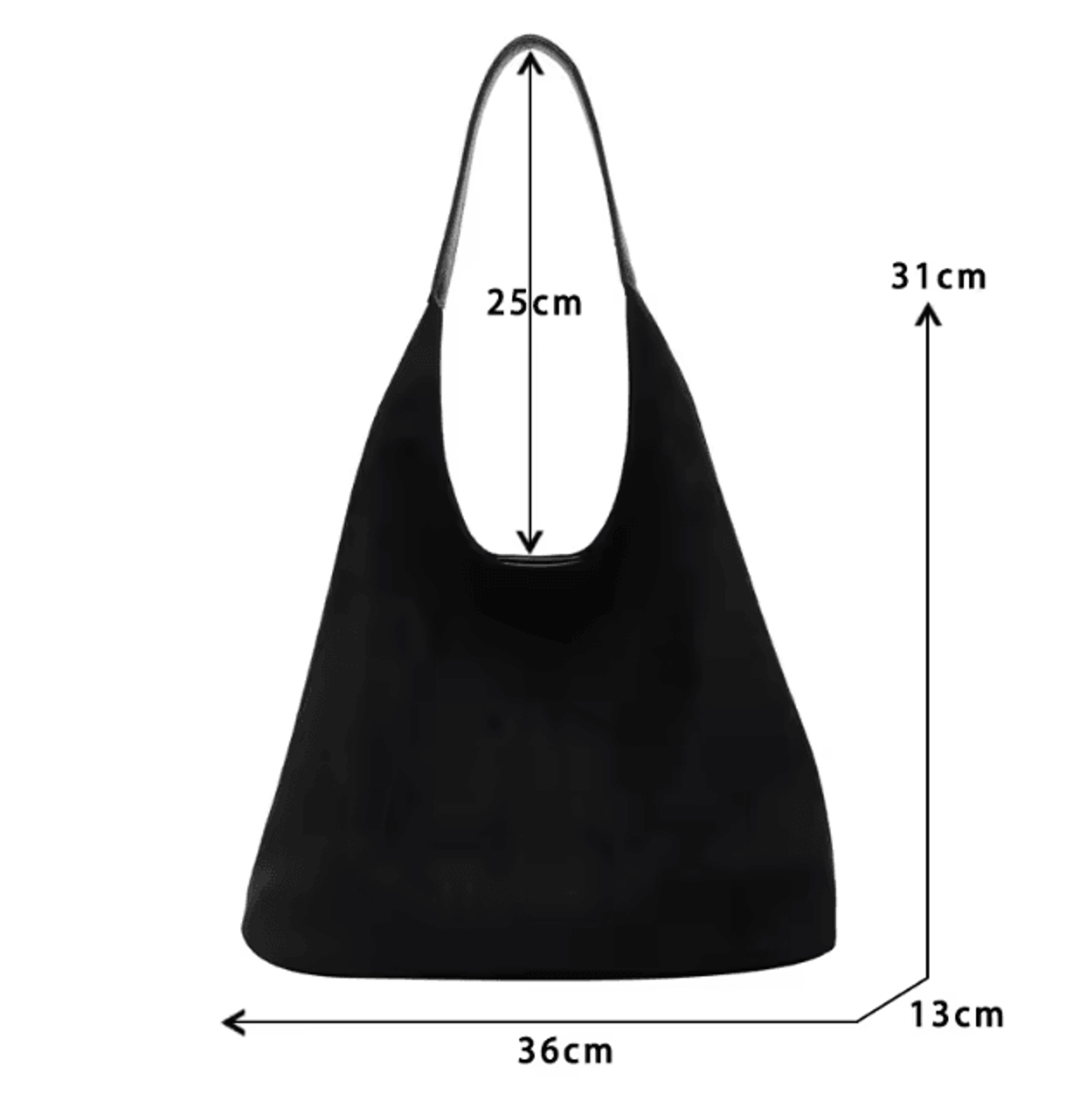 Autumn And Winter Vintage Suede Shoulder Bag Large Capacity Casual Commuter Handbag For Women 5
