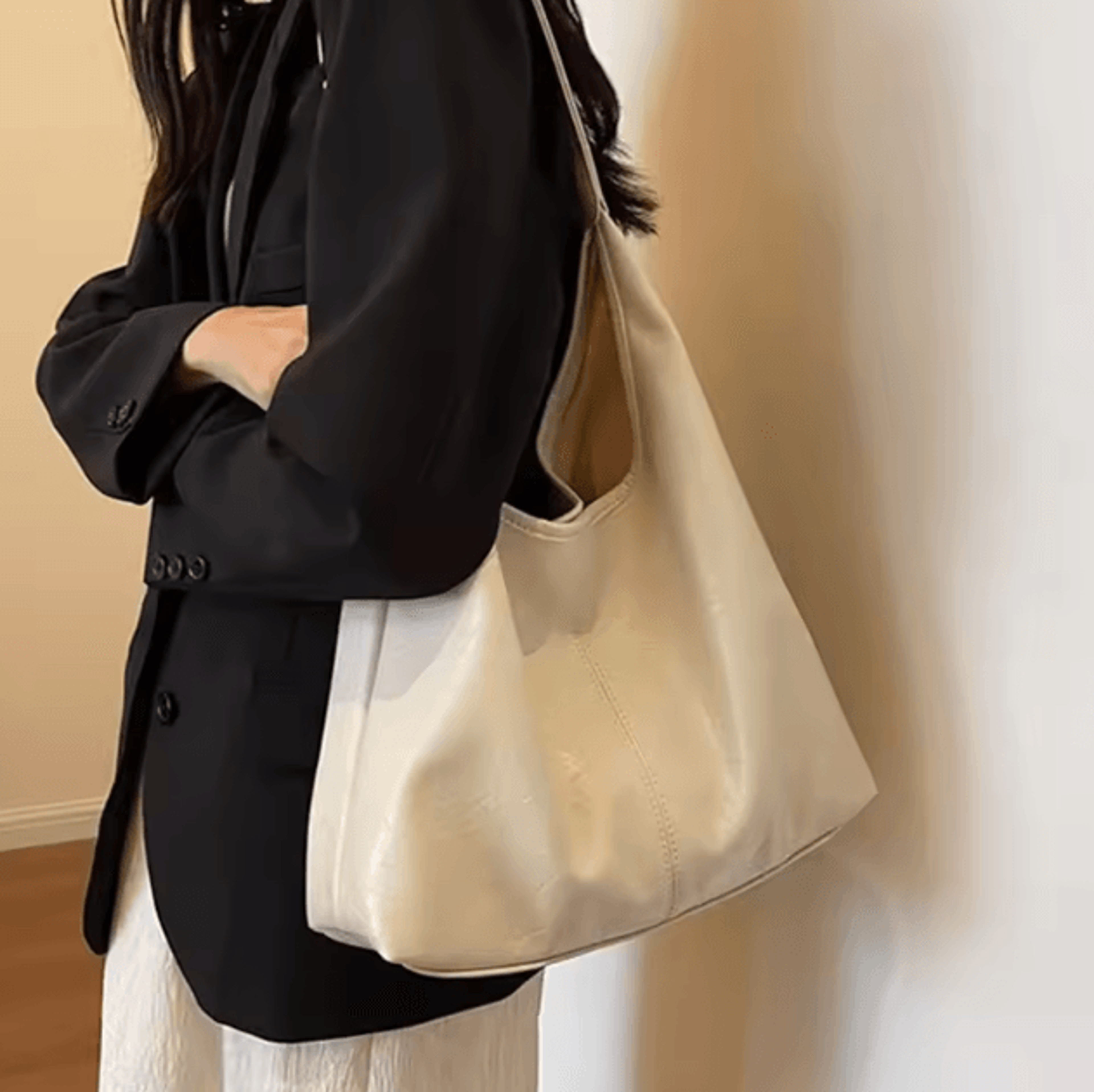 Autumn And Winter Vintage Suede Shoulder Bag Large Capacity Casual Commuter Handbag For Women 14