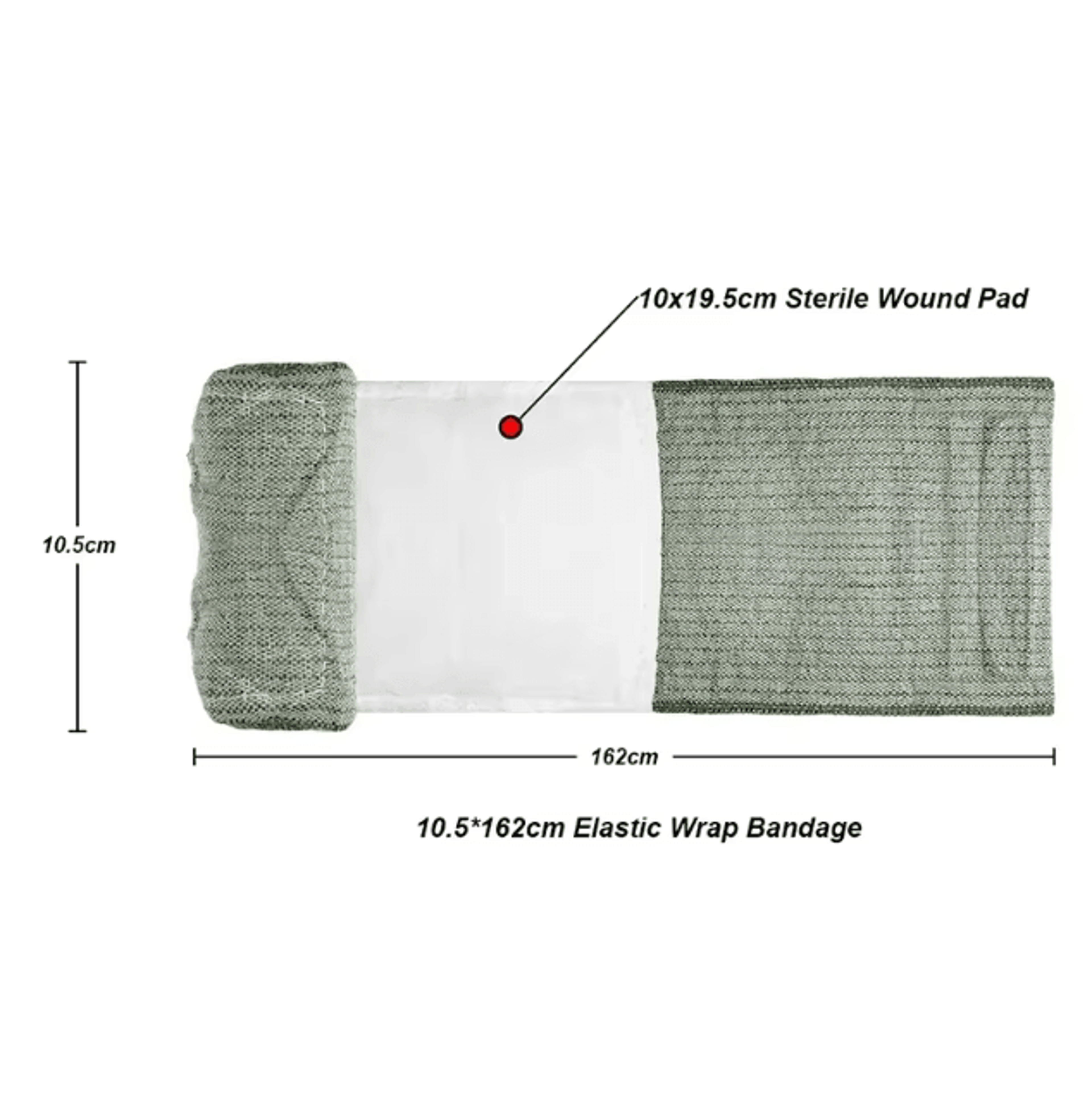 Medical Trauma Kit With Israeli Bandages  Emergency Wound Care Set For Outdoor Camping  Hiking 4
