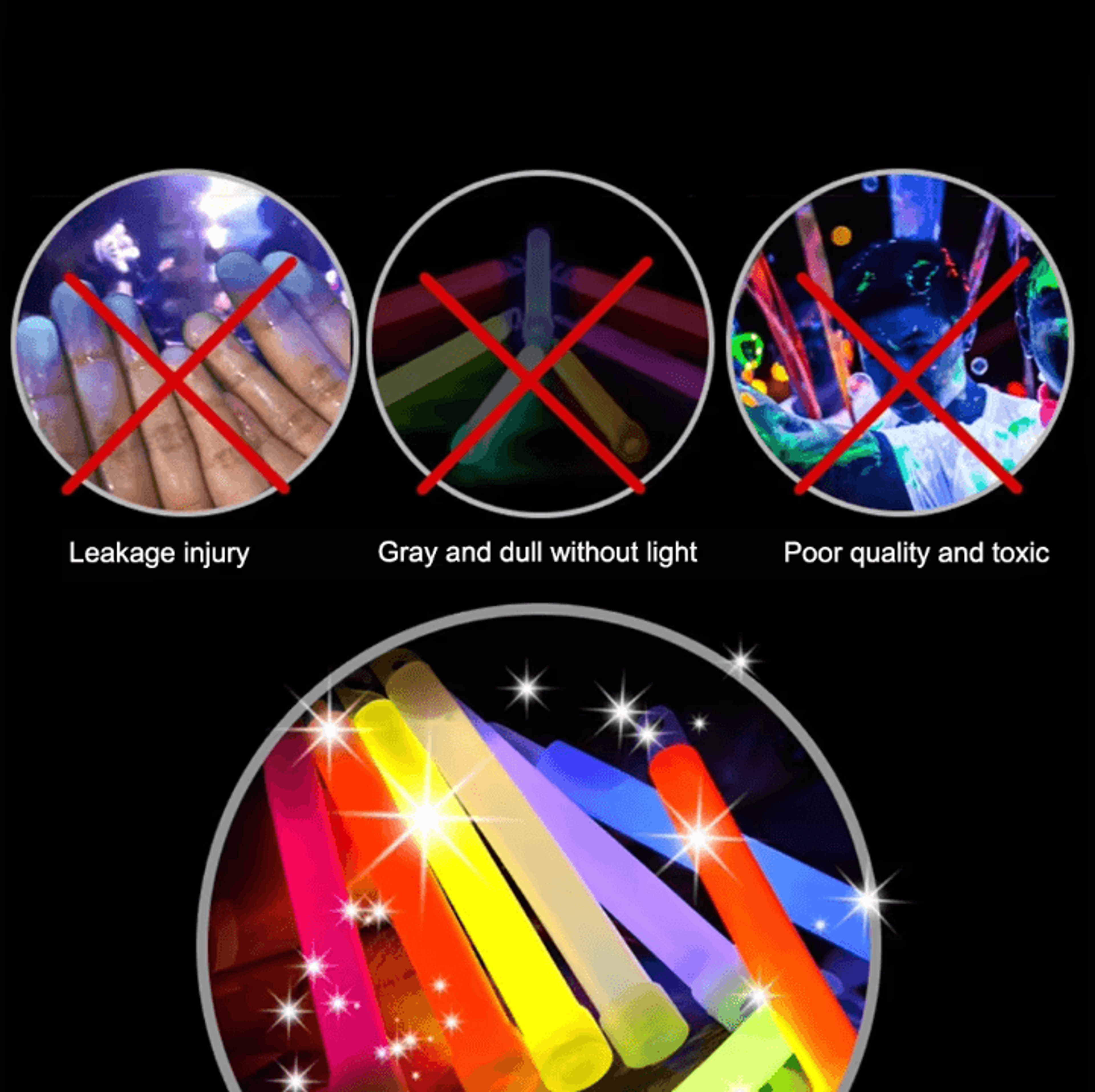Survival Glow Light Sticks  Military SOS Safety Beacons For Outdoor Camping  Emergency Gear 3