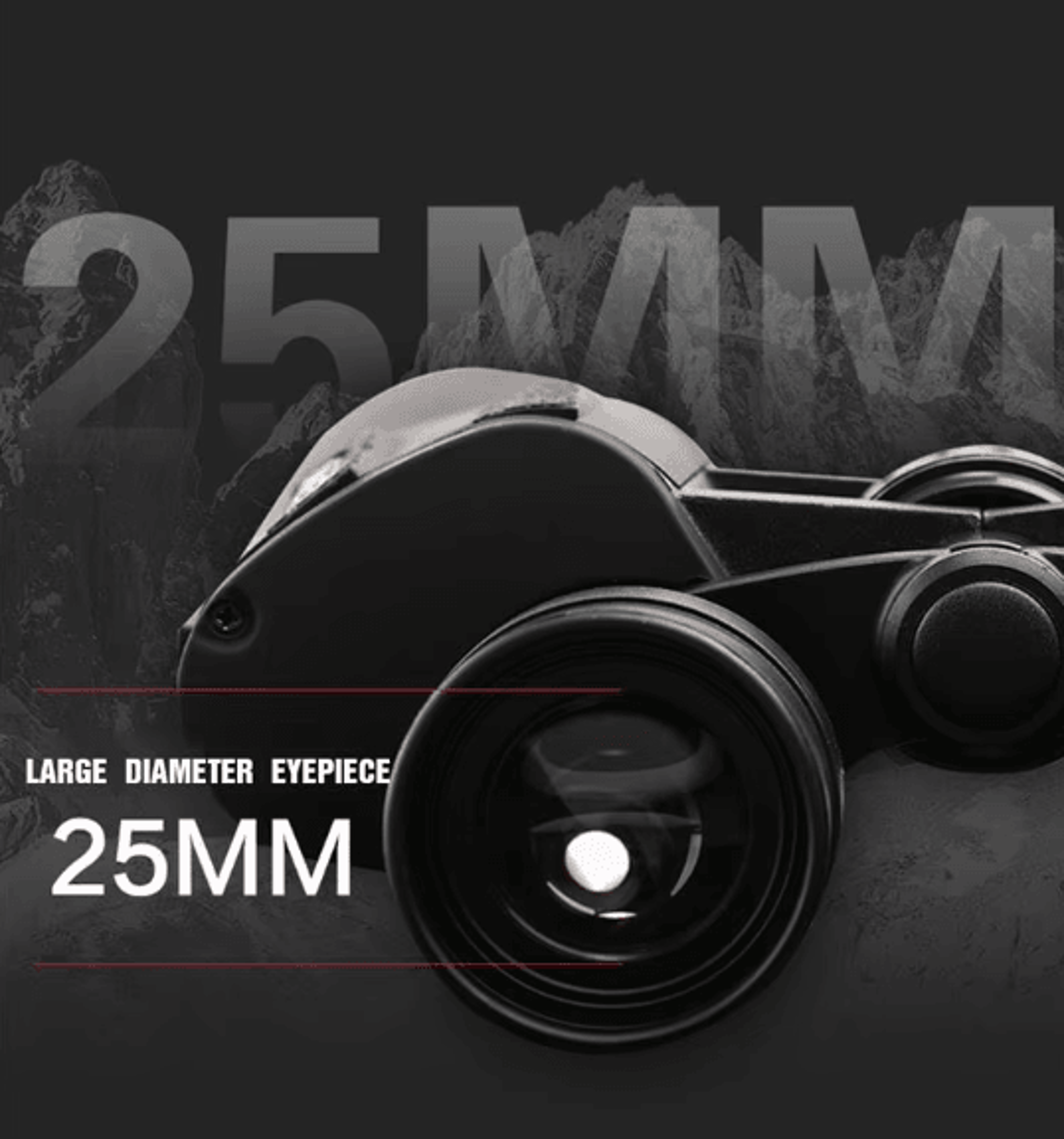 20x50 HD LongRange Binoculars  BAK4 Prism Waterproof Telescope For Hunting Camping  Travel 4