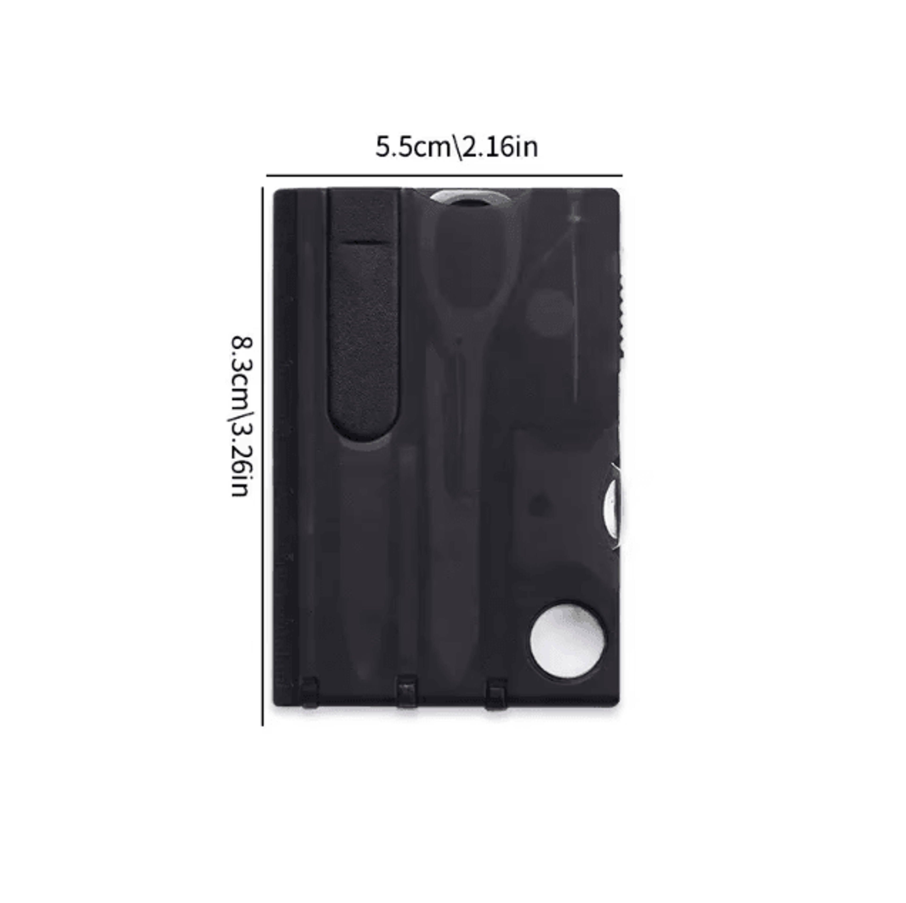 MultiTool Survival Card  Portable Swiss Army Style Wallet Tool For Camping Emergency  Outdoor Repai 4
