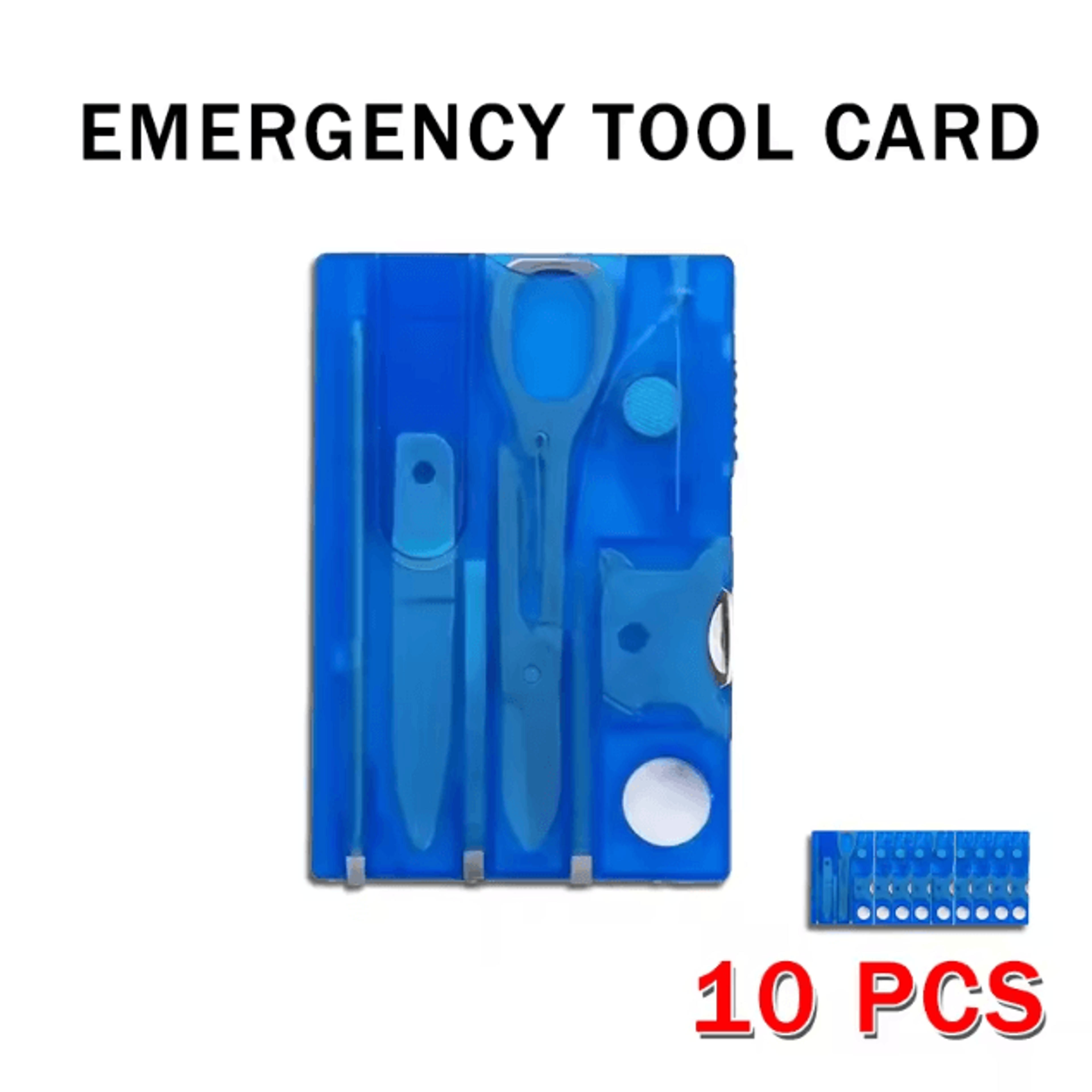 MultiTool Survival Card  Portable Swiss Army Style Wallet Tool For Camping Emergency  Outdoor Repai 12