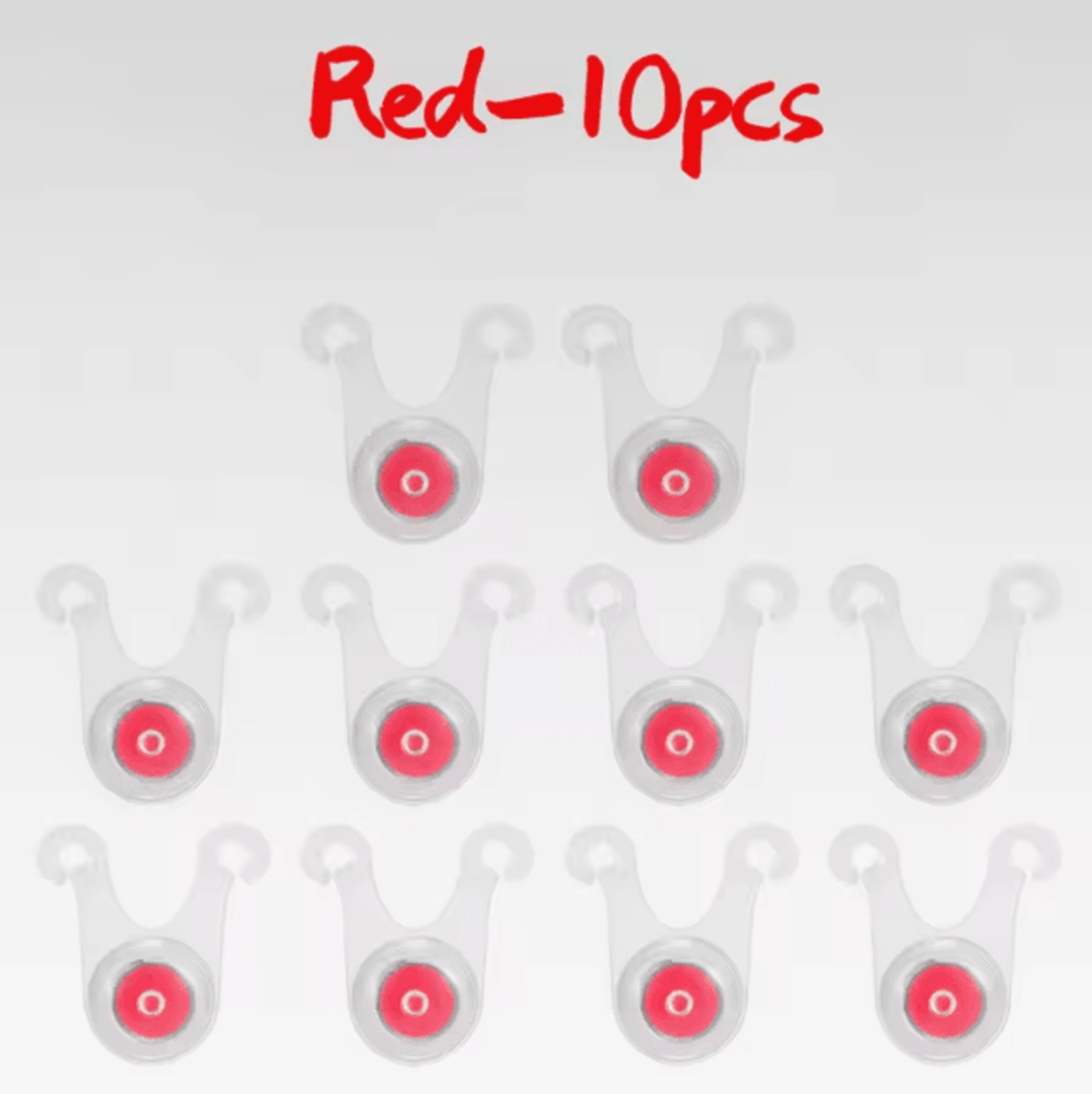 Waterproof LED Tent Rope Lights  10Pack Camping Rope Guard Lights For Tent Lines Fishing  Night Saf 5