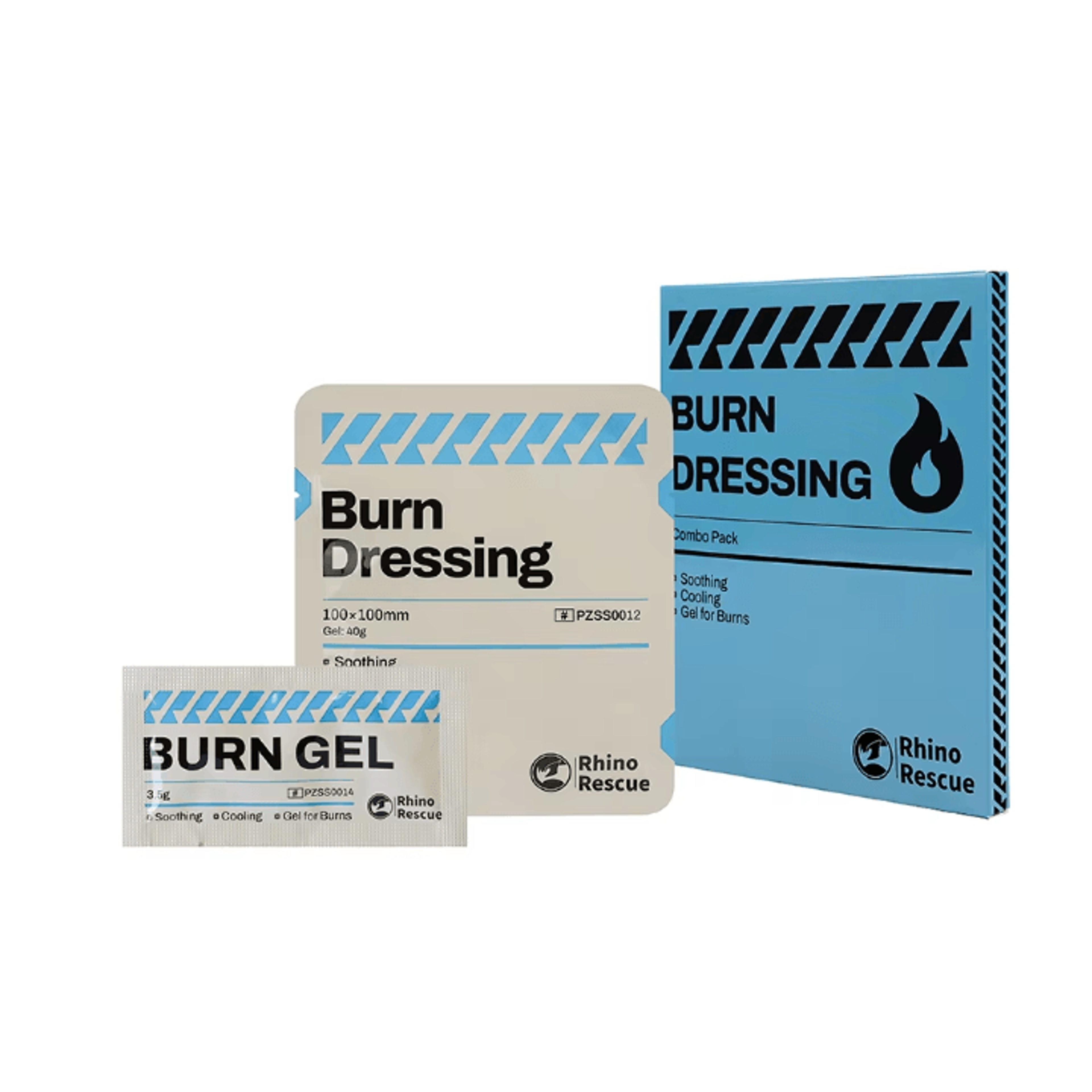 1Piece Rhino Rescue Burn Gel First Aid Kit 69g Portable Emergency Burn Gel Packets For Camping Hiki 5