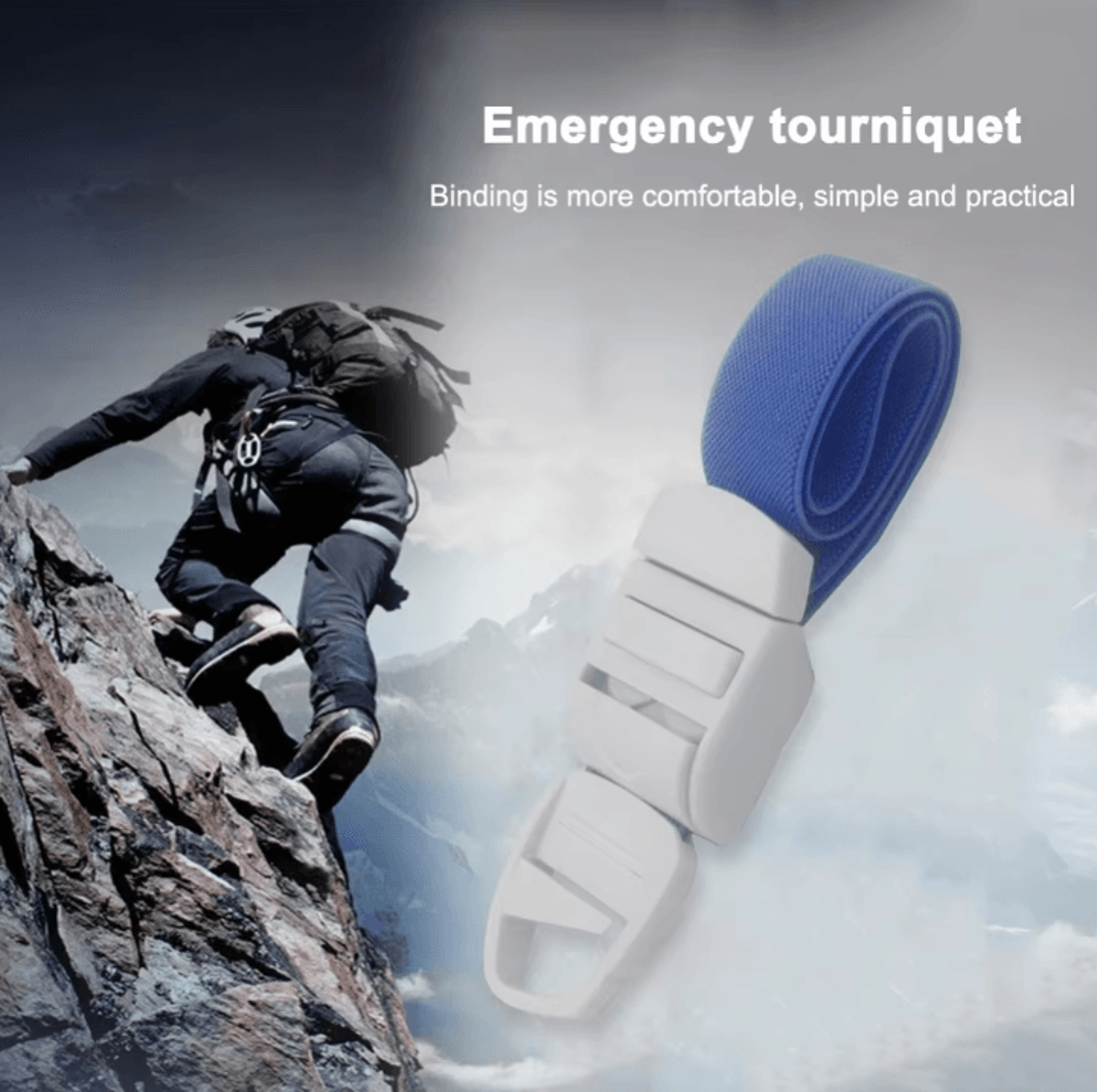 Quick Release Medical Tourniquet Band Emergency First Aid Hemorrhage Control Strap For Camping Hiki 1