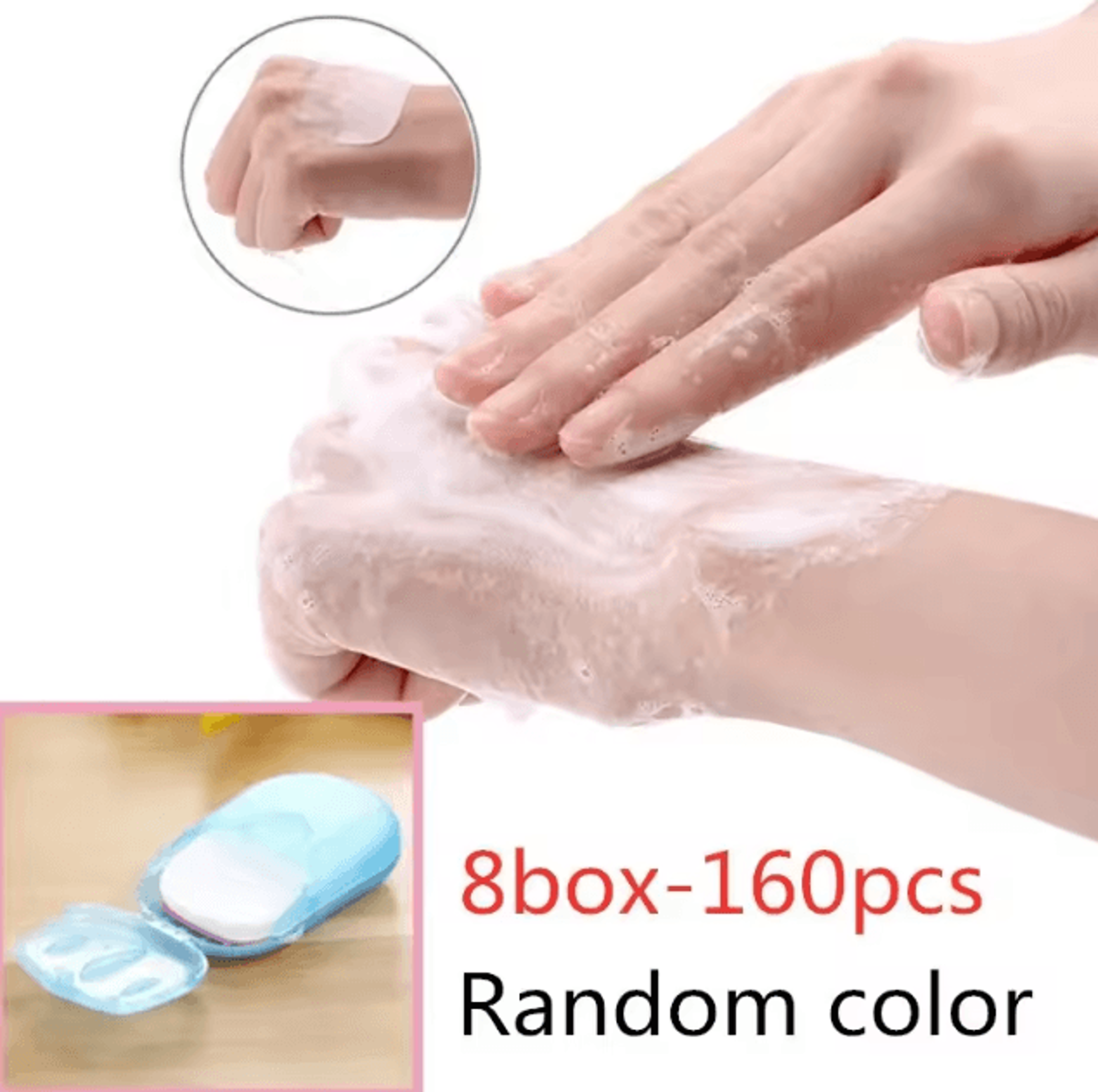 Portable Soap Paper Sheets Disposable Travel Soap Sheets Mini Hand Washing Soap For Camping Hiking  7