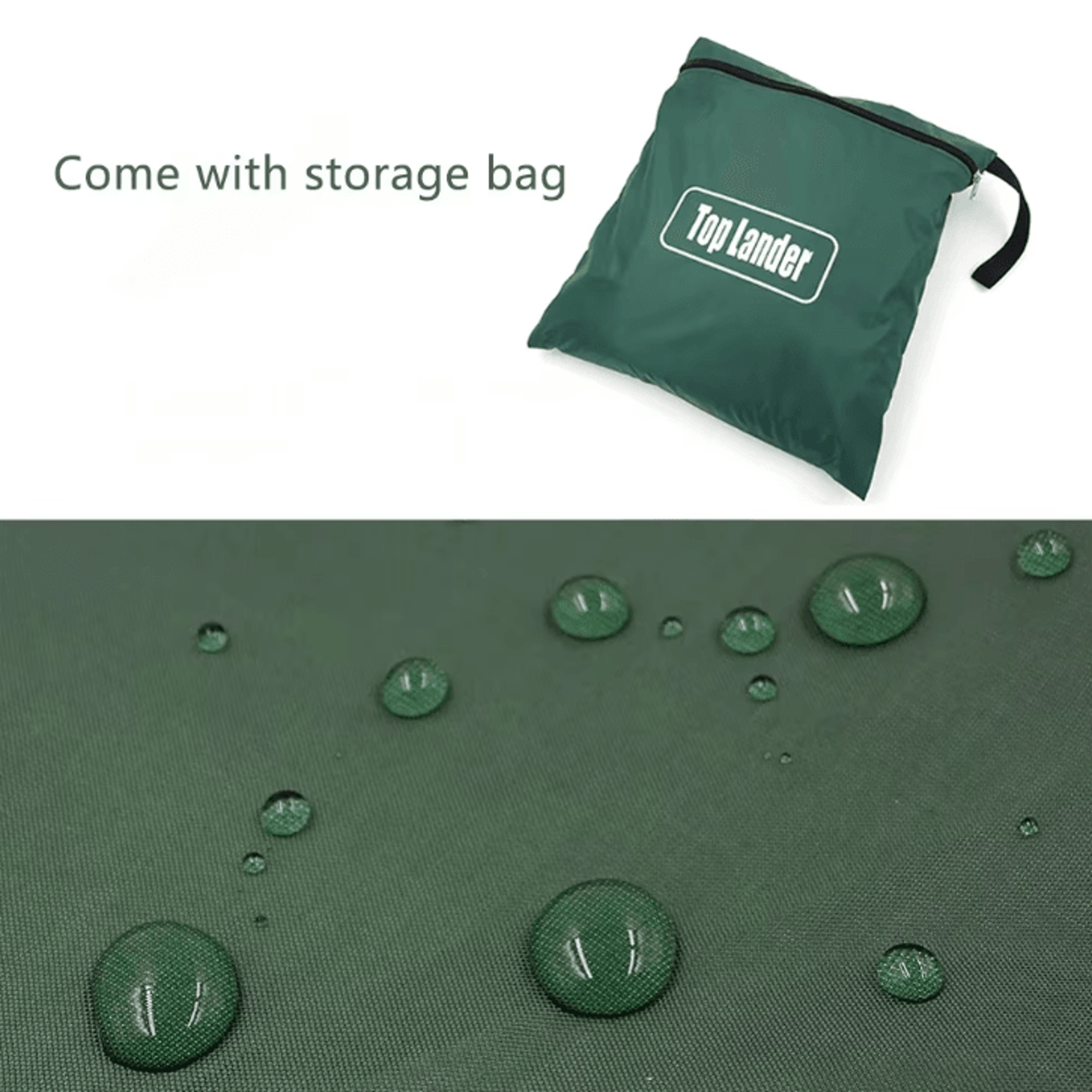 Waterproof Camping Tarp Shelter Ultralight Backpacking Rain Fly Tarp Sunshade Canopy For Hiking Bea 3