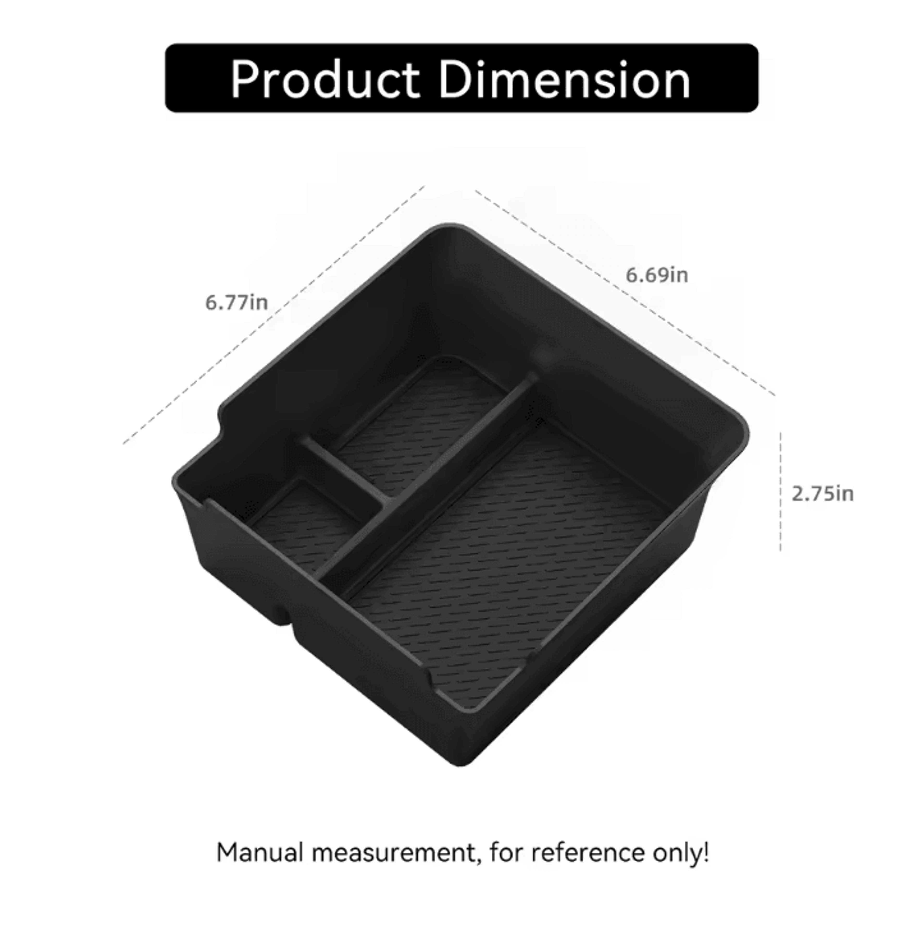 SMABEE Geely Boyue L Center Console Organizer ABS Car Armrest Storage Tray For Starray 2025 Interio 4