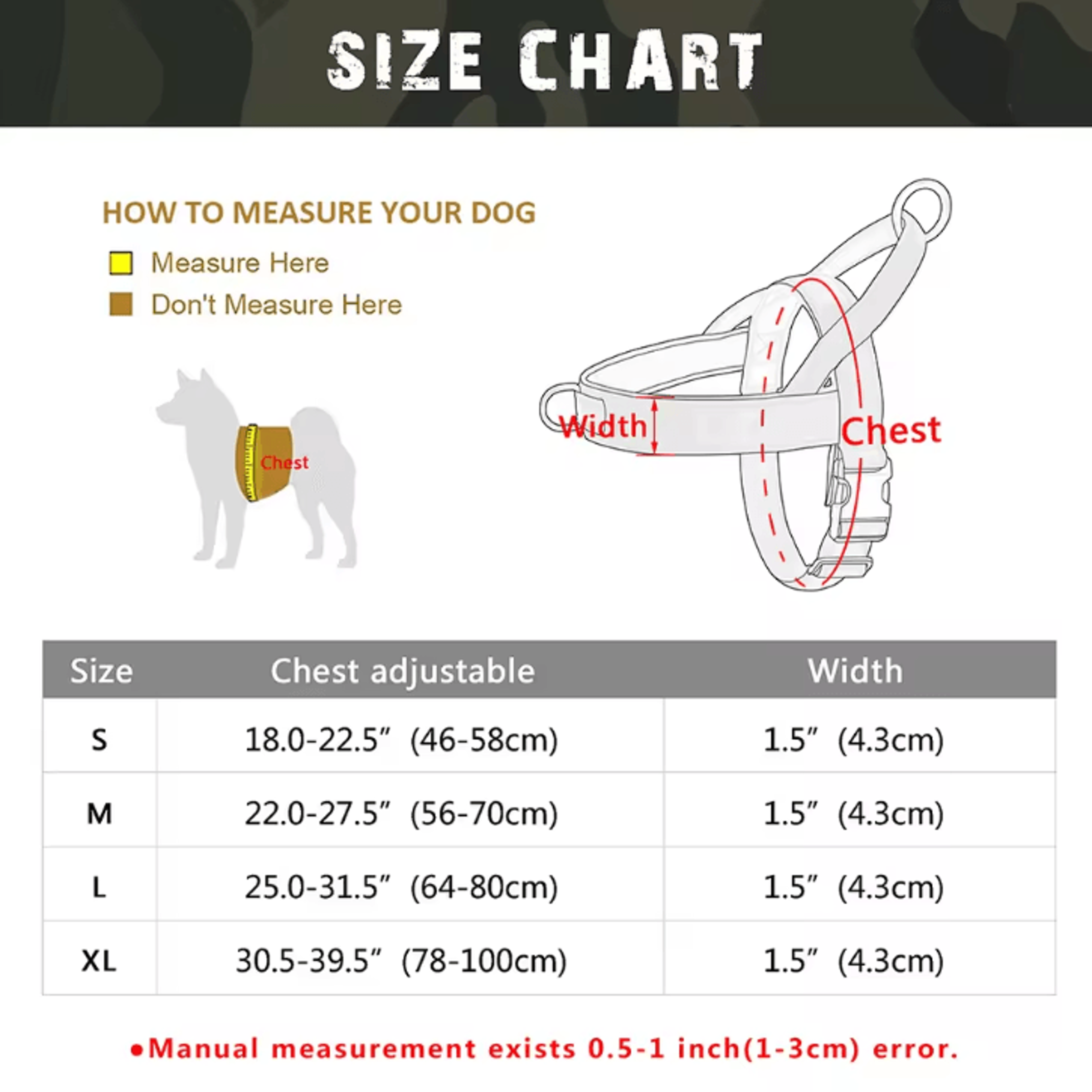 Reflective No Pull Nylon Dog Harness Adjustable Pet Training Vest For Medium Large Dogs 4