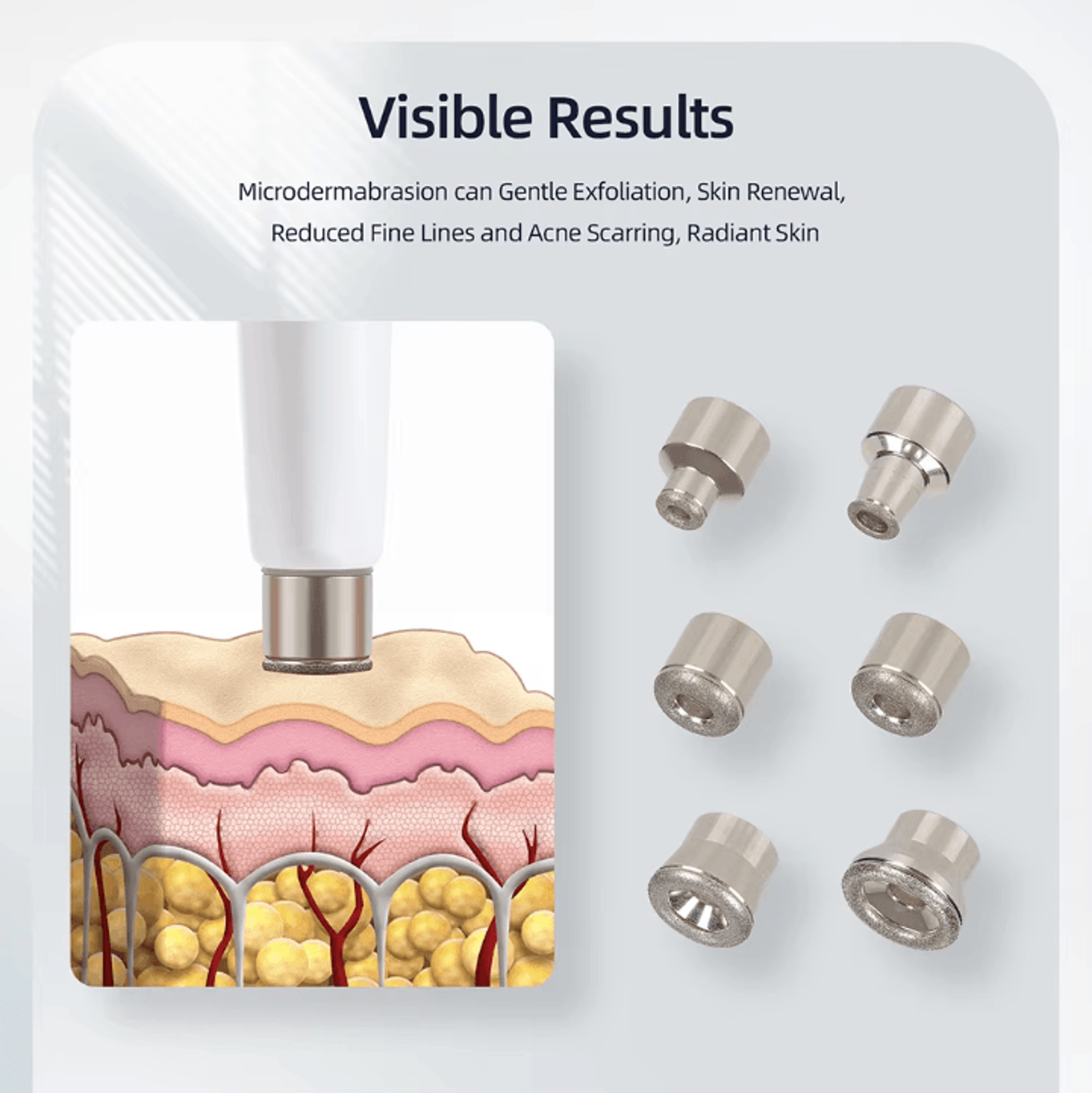 Professional Diamond Microdermabrasion Machine  Facial Exfoliation  Deep Skin Care Device 2