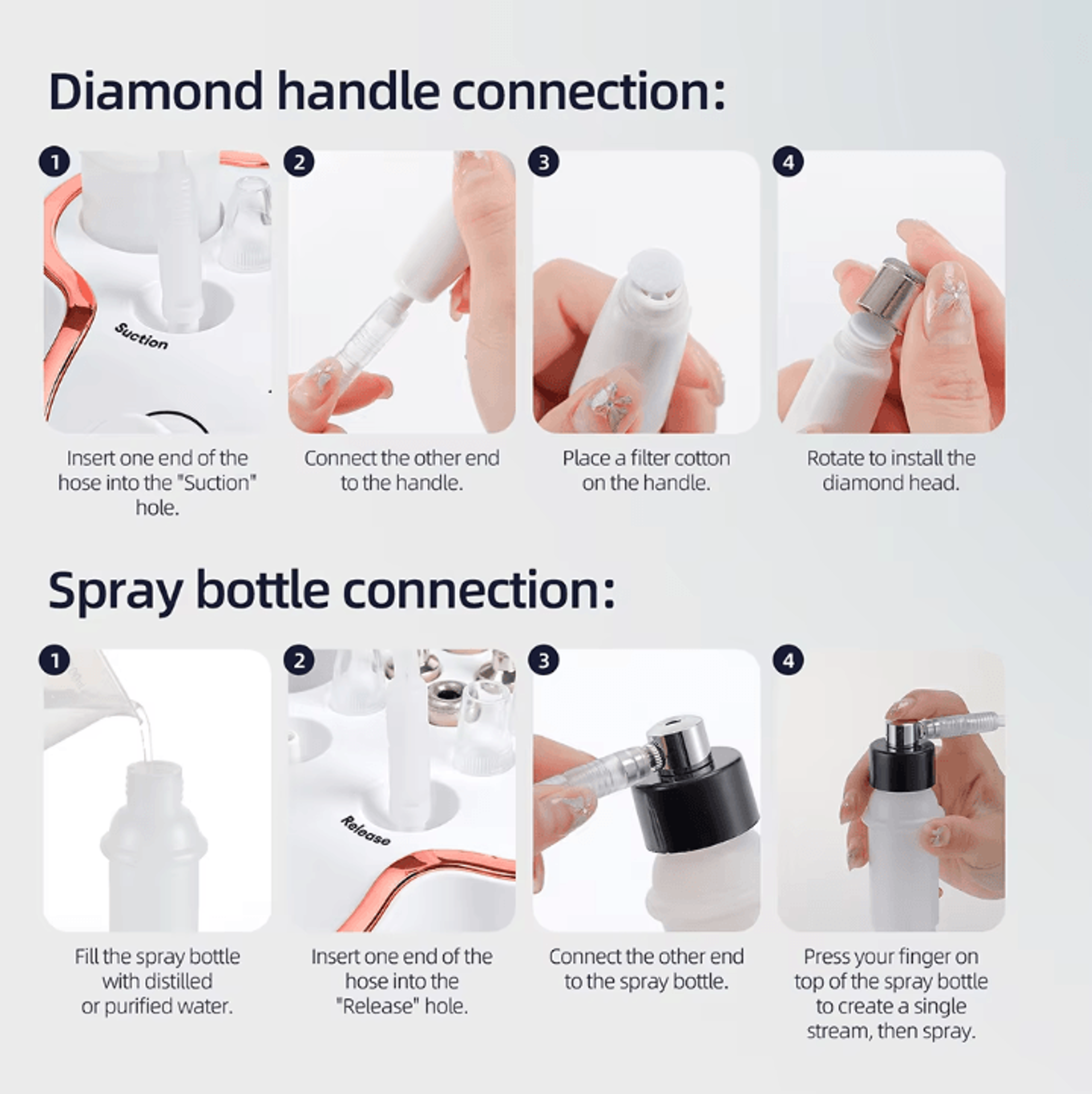 Professional Diamond Microdermabrasion Machine  Facial Exfoliation  Deep Skin Care Device 5