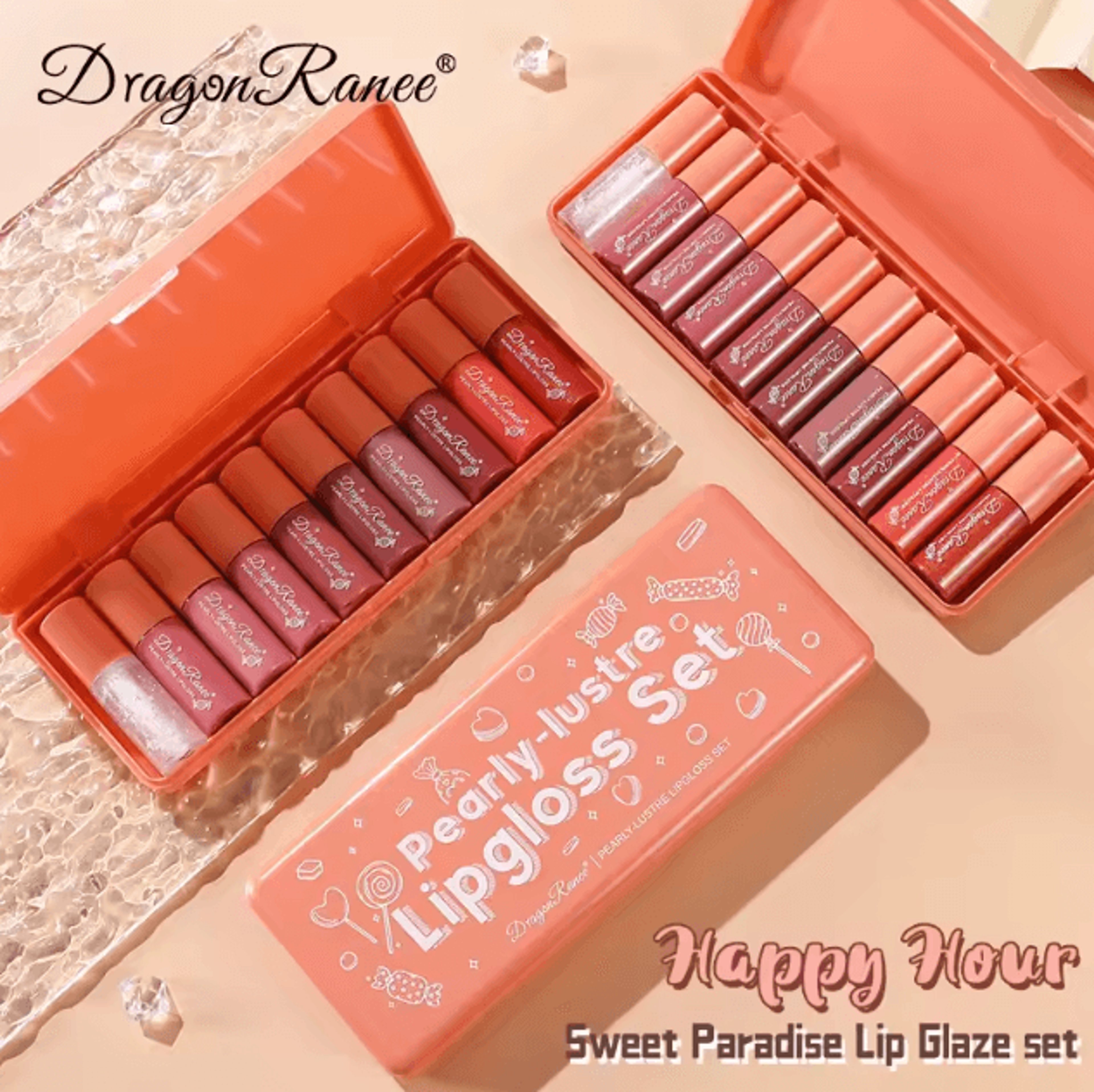 dragon ranee thermochromic crystal lipstick – changing waterproof moisturizing lip tint