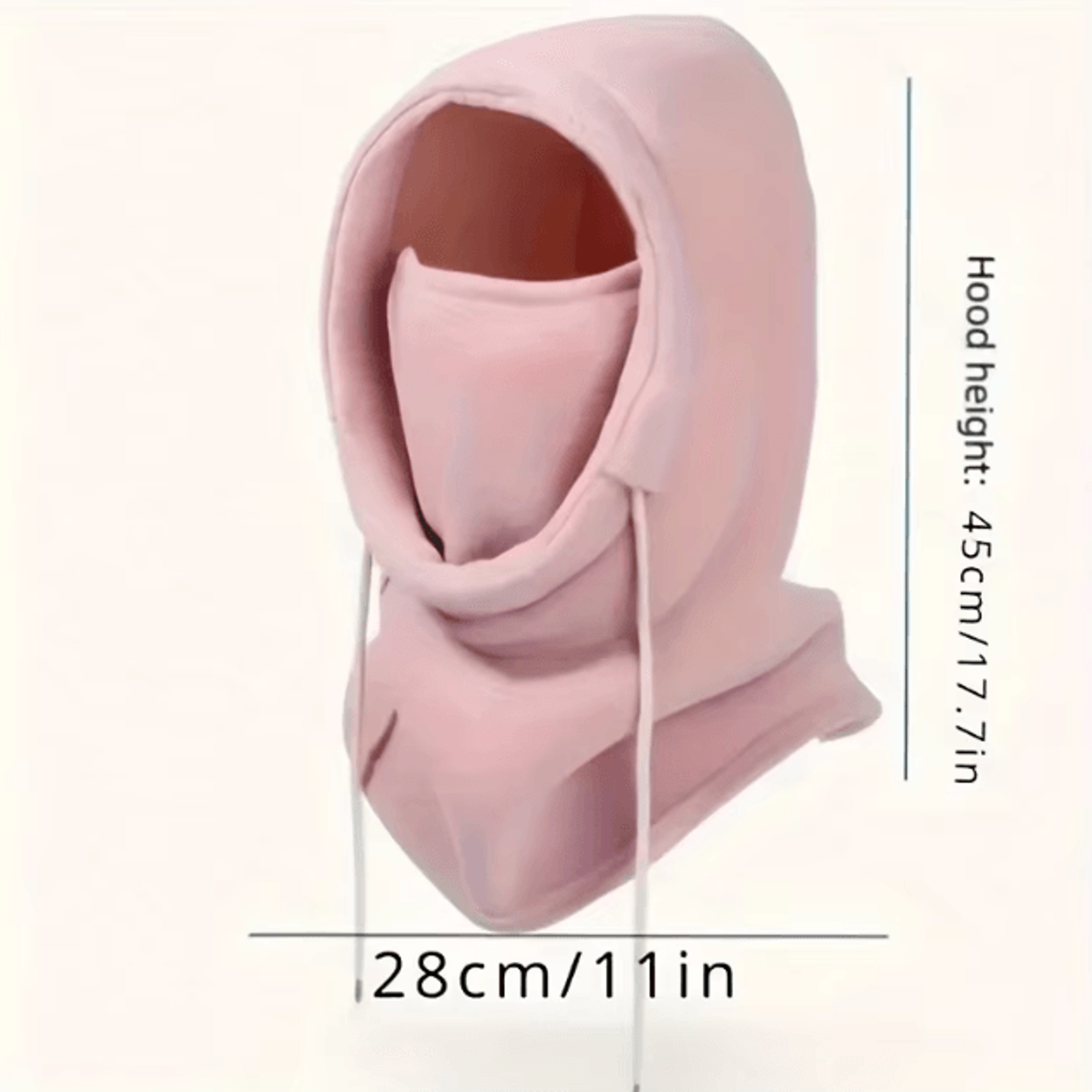 ThermaShield Knit Balaclava Hood  Windproof Winter Face Mask For Motorcycle  Outdoor Riding 3