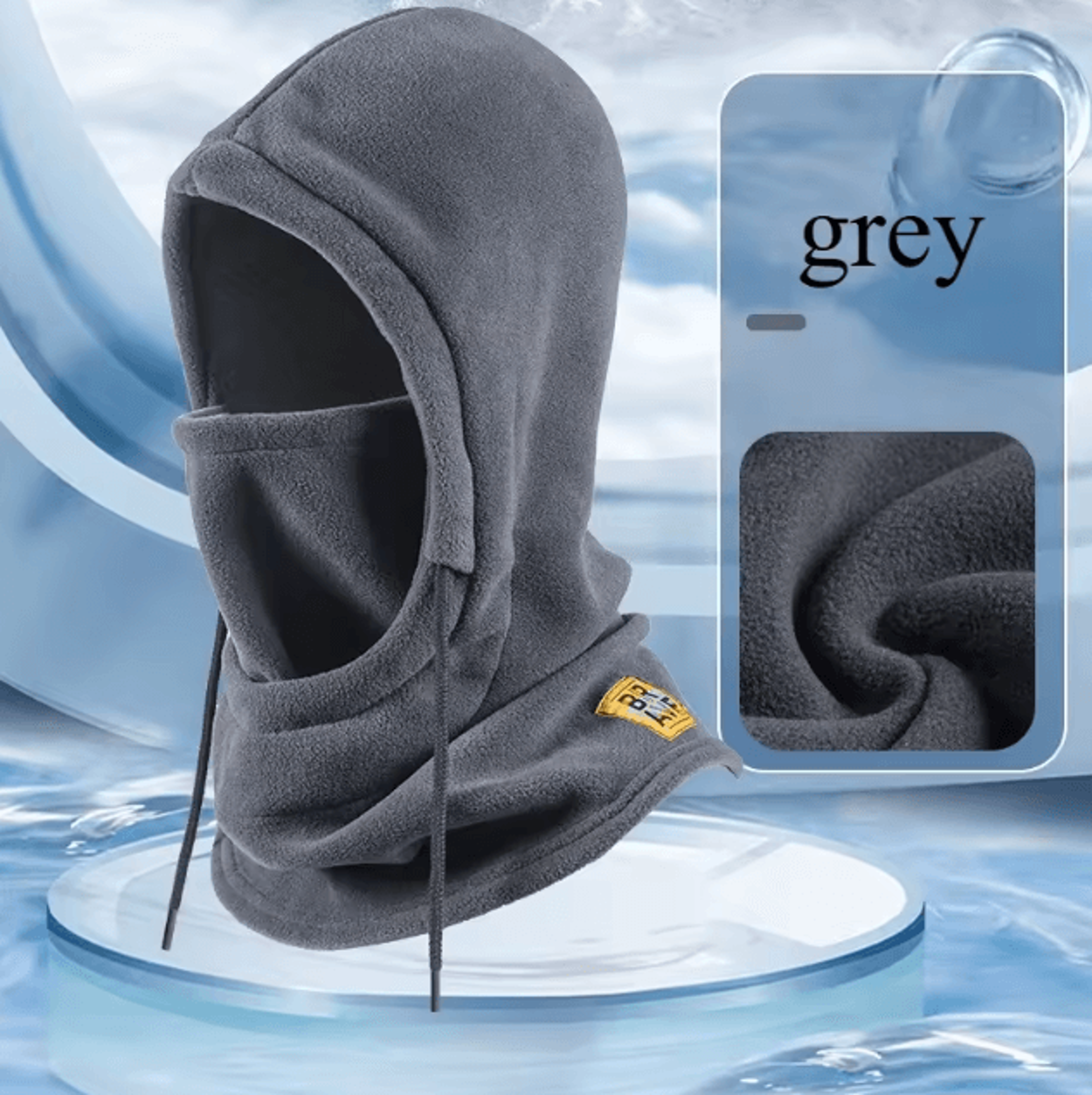 ArcticShield Polar Fleece Balaclava Hood  Windproof Winter Face Mask With Neck Cover 6