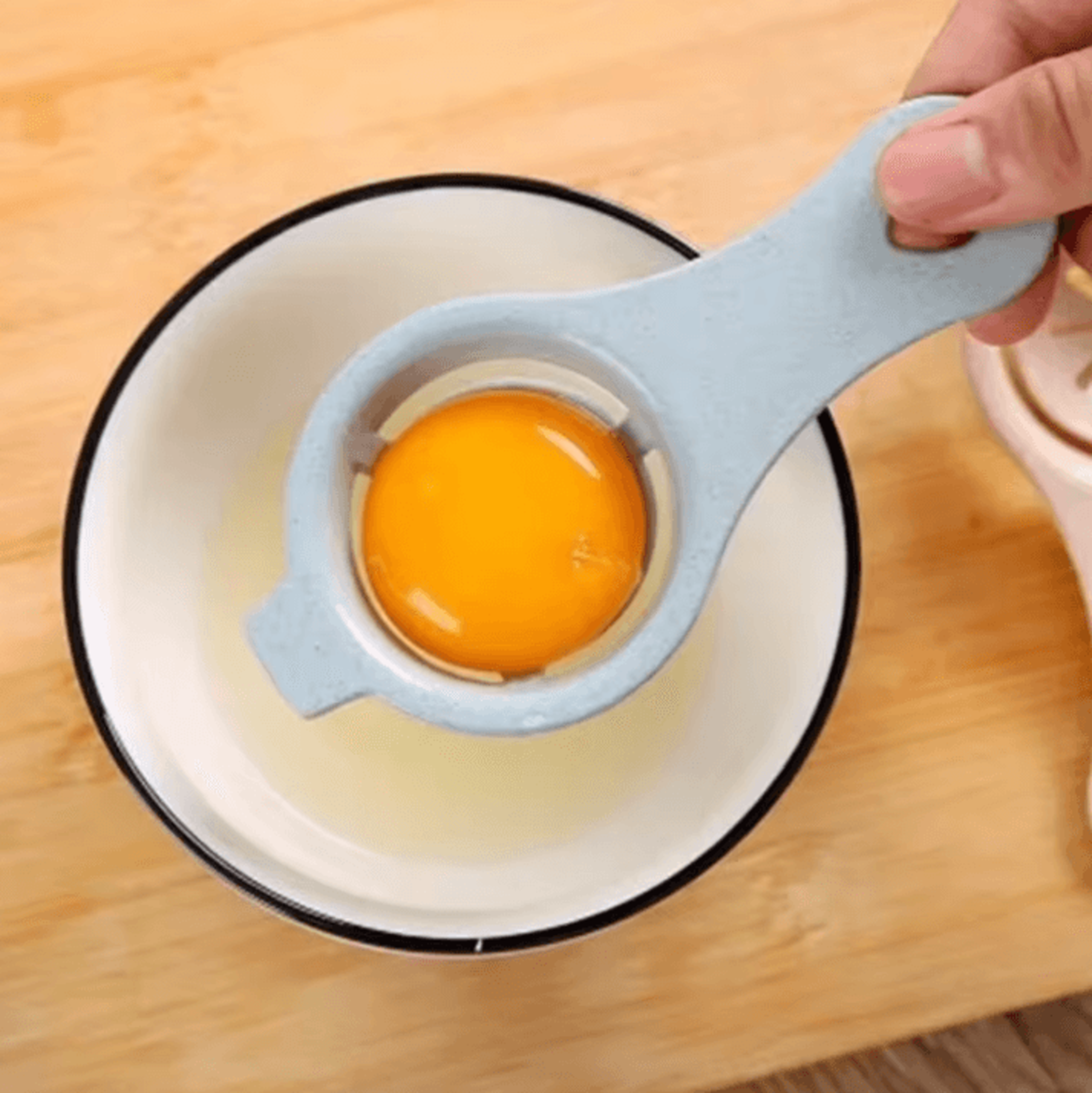 EcoBake Egg White Separator  Wheat Straw Egg Yolk Separator Kitchen Baking Tool 4