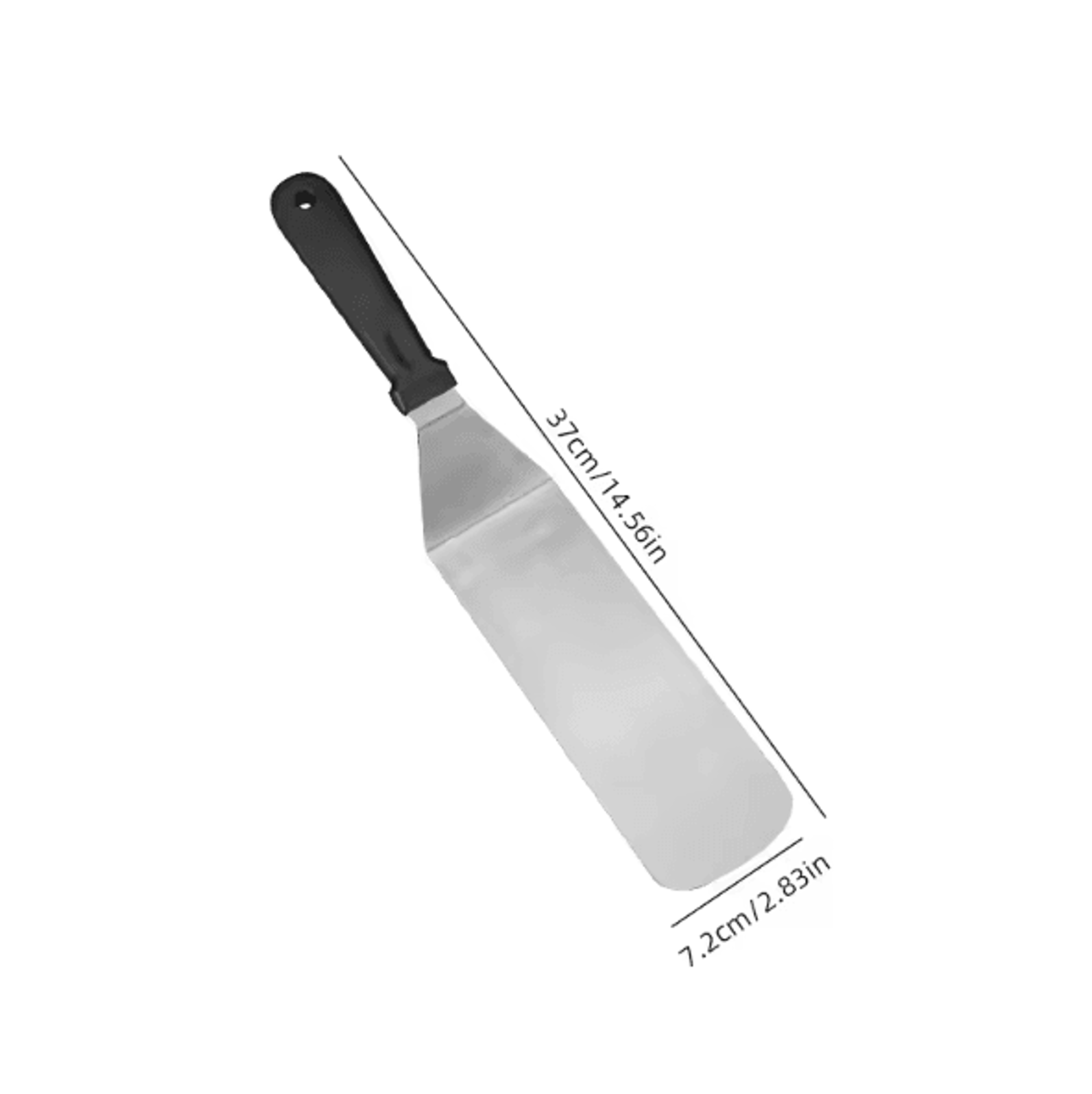 ProChef Stainless Steel Burger Spatula  HeavyDuty BBQ Griddle Scraper  Hamburger Turner 6