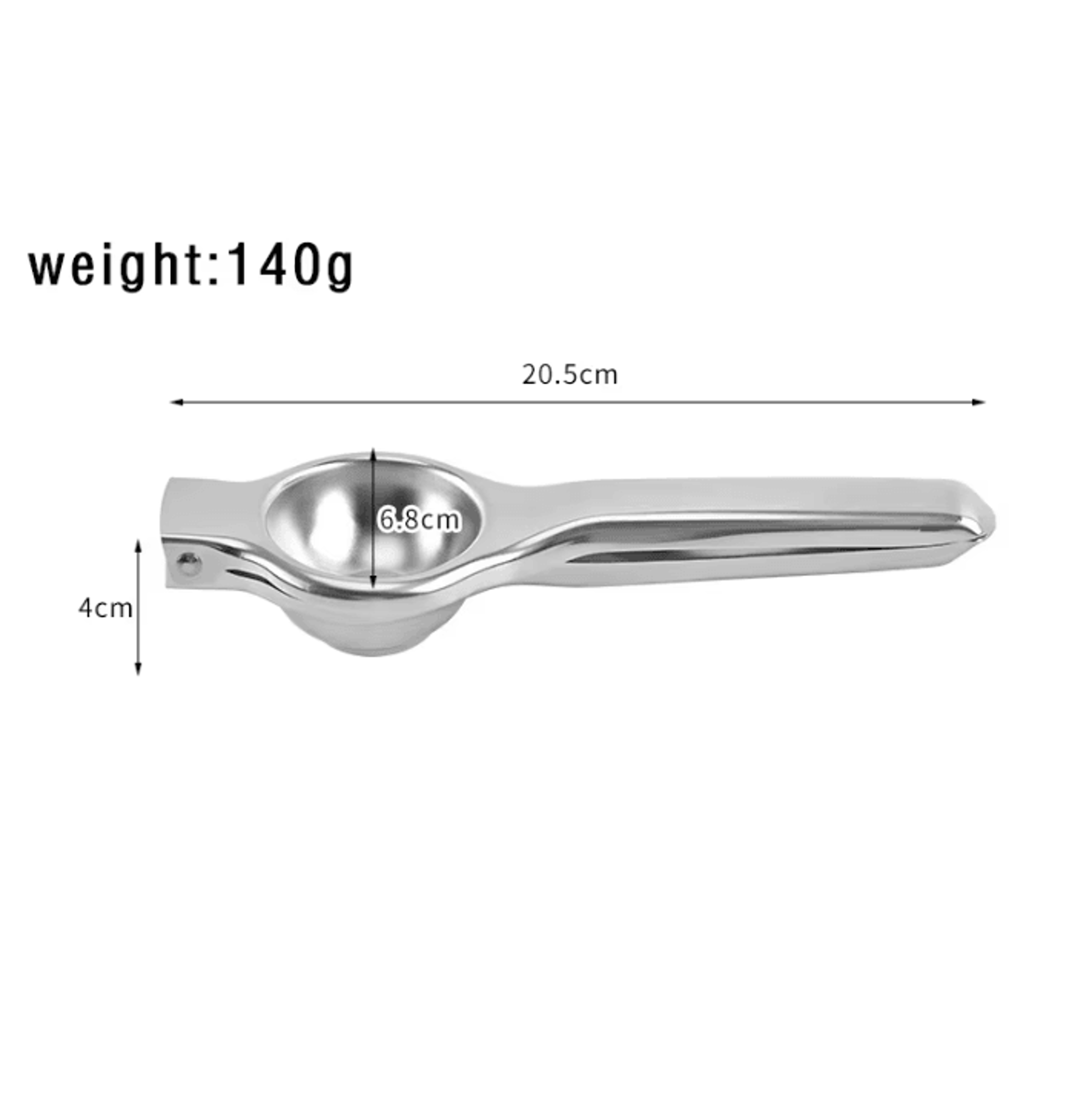 Stainless Steel Lemon Squeezer  HeavyDuty Manual Citrus Juicer  Lime Press 4
