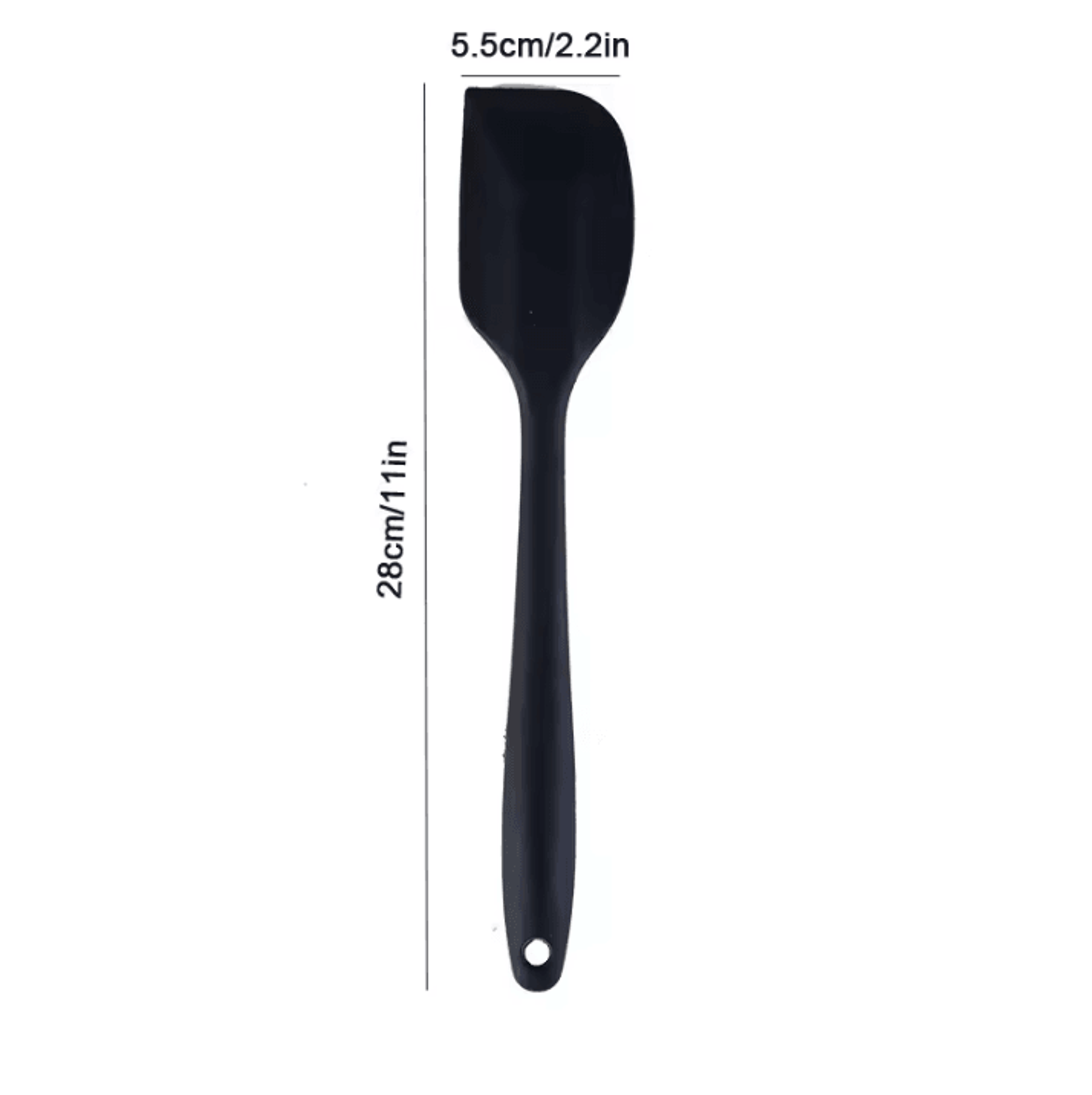 HeatResistant Silicone Cream Spatula  NonStick Butter  Baking Scraper Tool 14