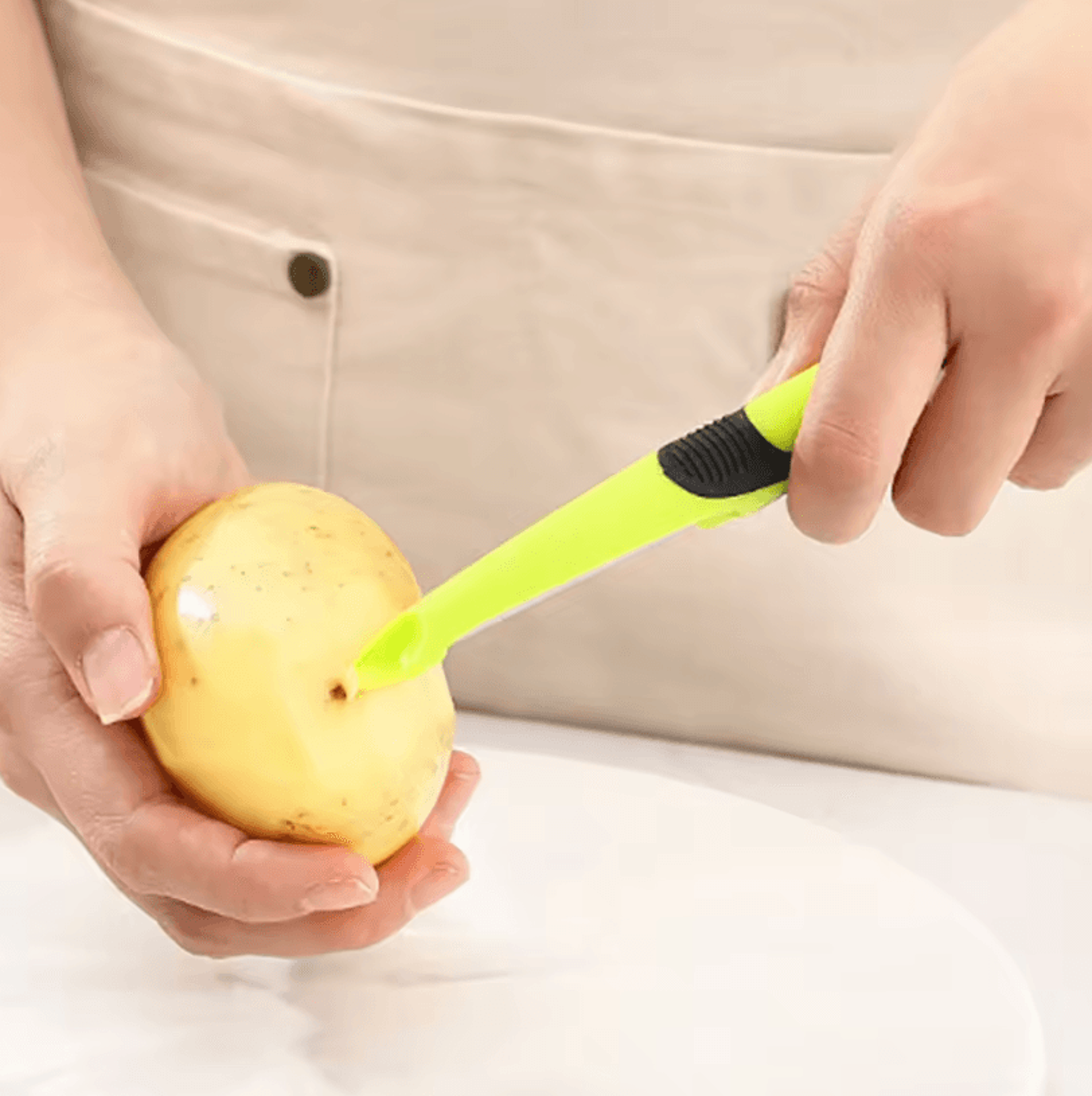 Multifunction Stainless Steel Vegetable Peeler  Quick Peel Fruit  Veg Kitchen Tool 3