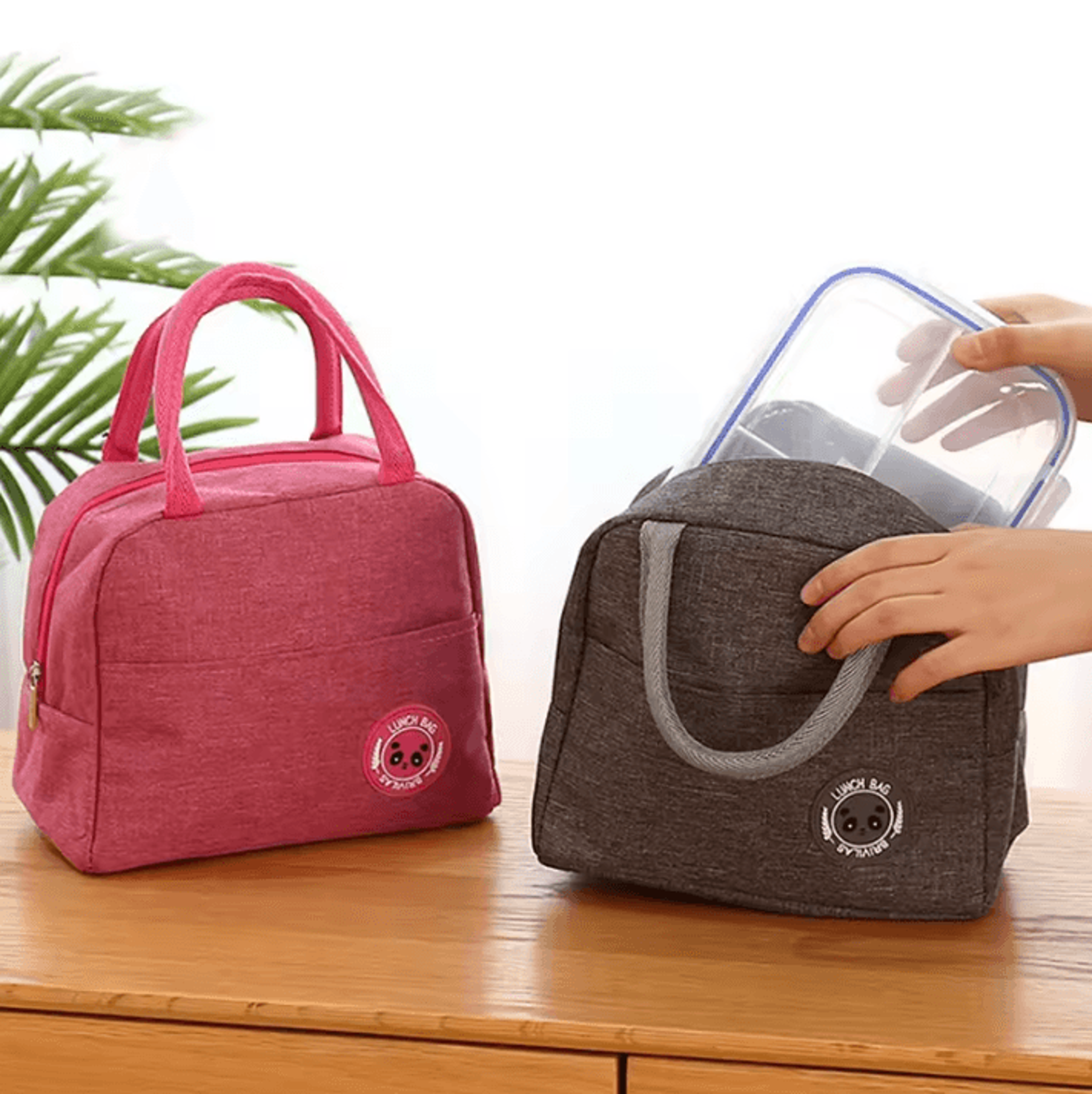 Insulated Bento Lunch Bag  Aluminum Foil Thermal Meal Carrier For School  Work 2
