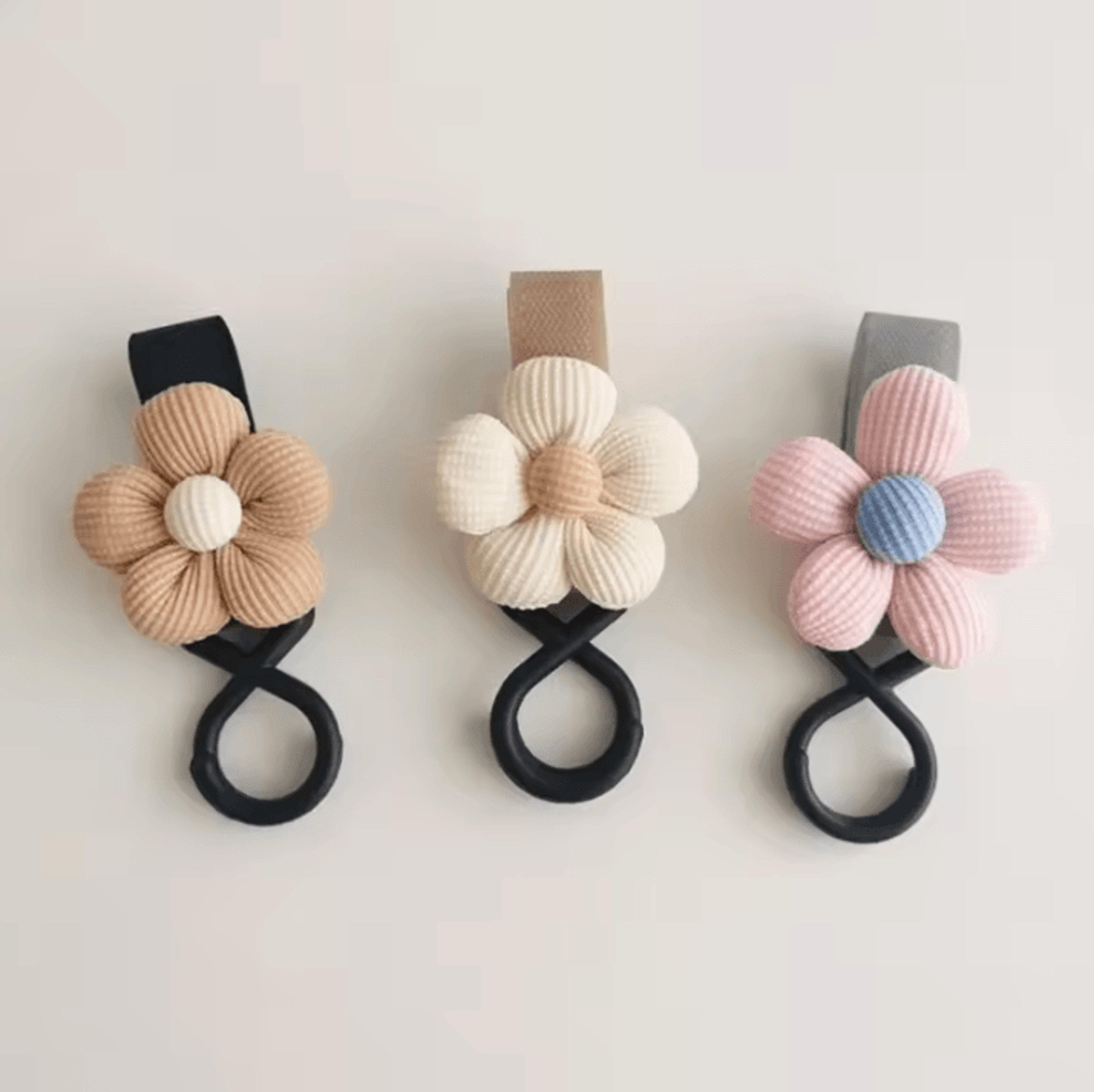 Cute Floral Baby Stroller Hook  Multifunction Hanging Storage For OntheGo Parents 3