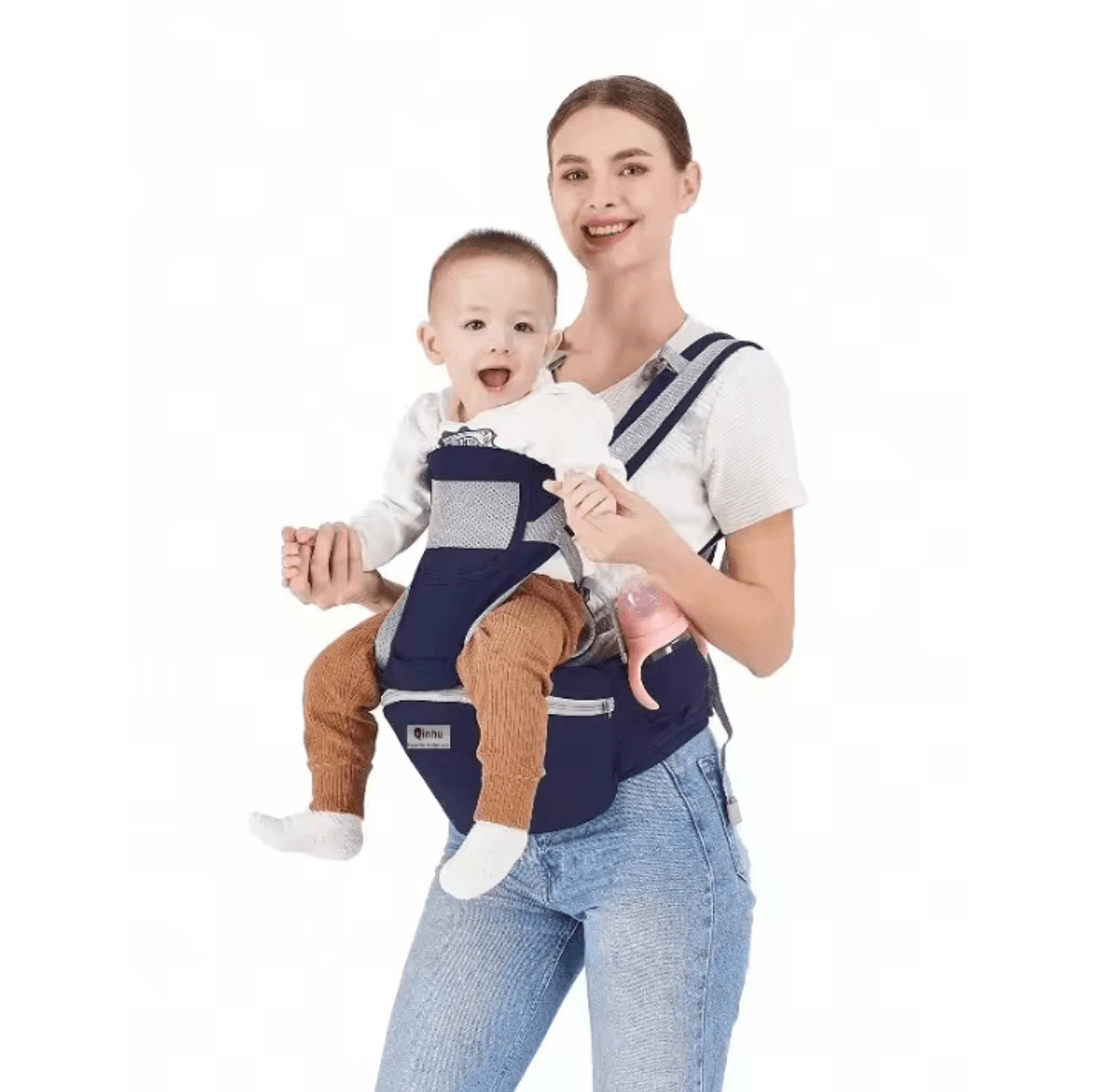 Ergonomic Baby Hip Seat Carrier With Adjustable Sling Support For Infants  Toddlers 3
