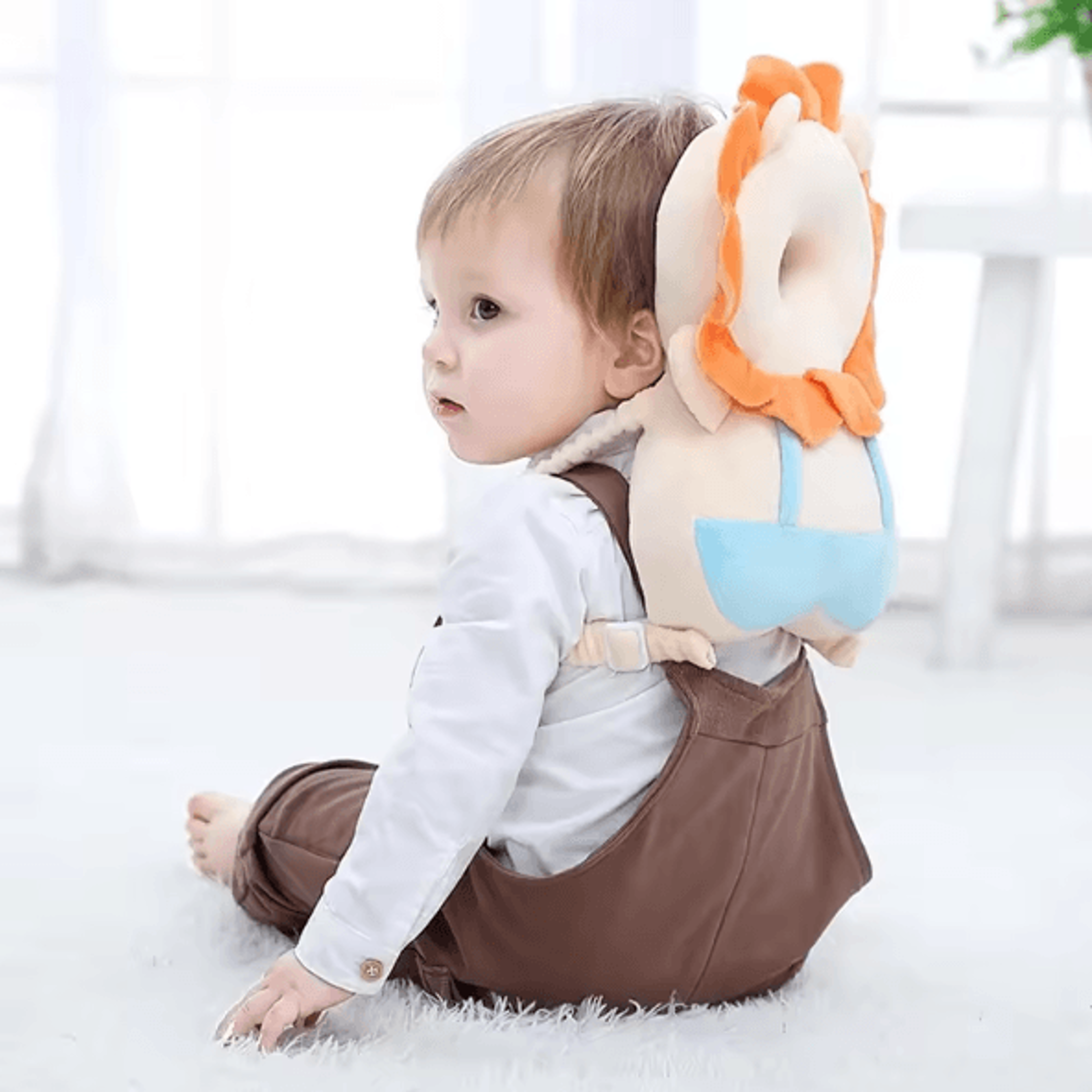 Baby Head Protector Backpack Cushion For Safe Crawling  Walking 1