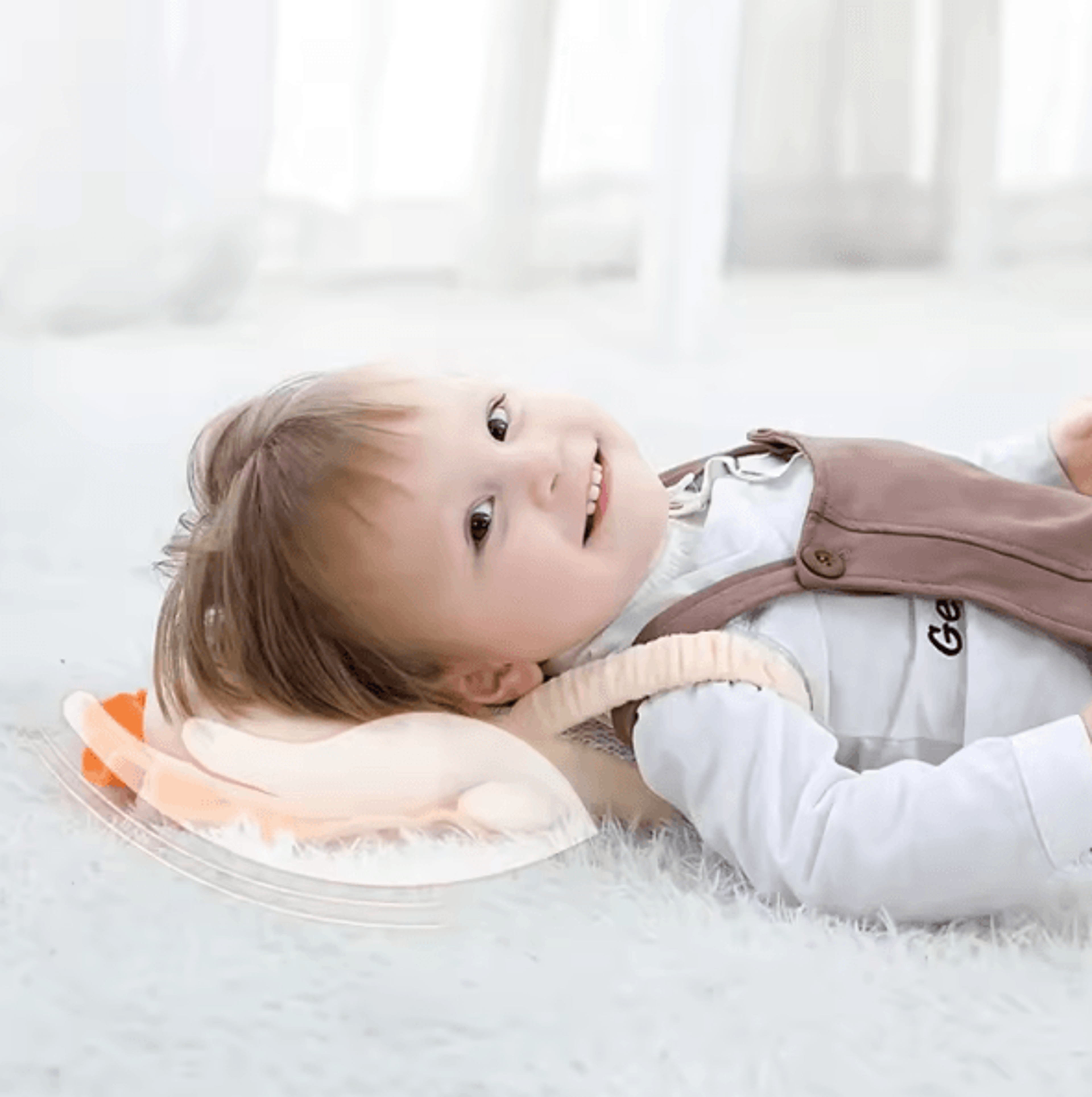 Baby Head Protector Backpack Cushion For Safe Crawling  Walking 2