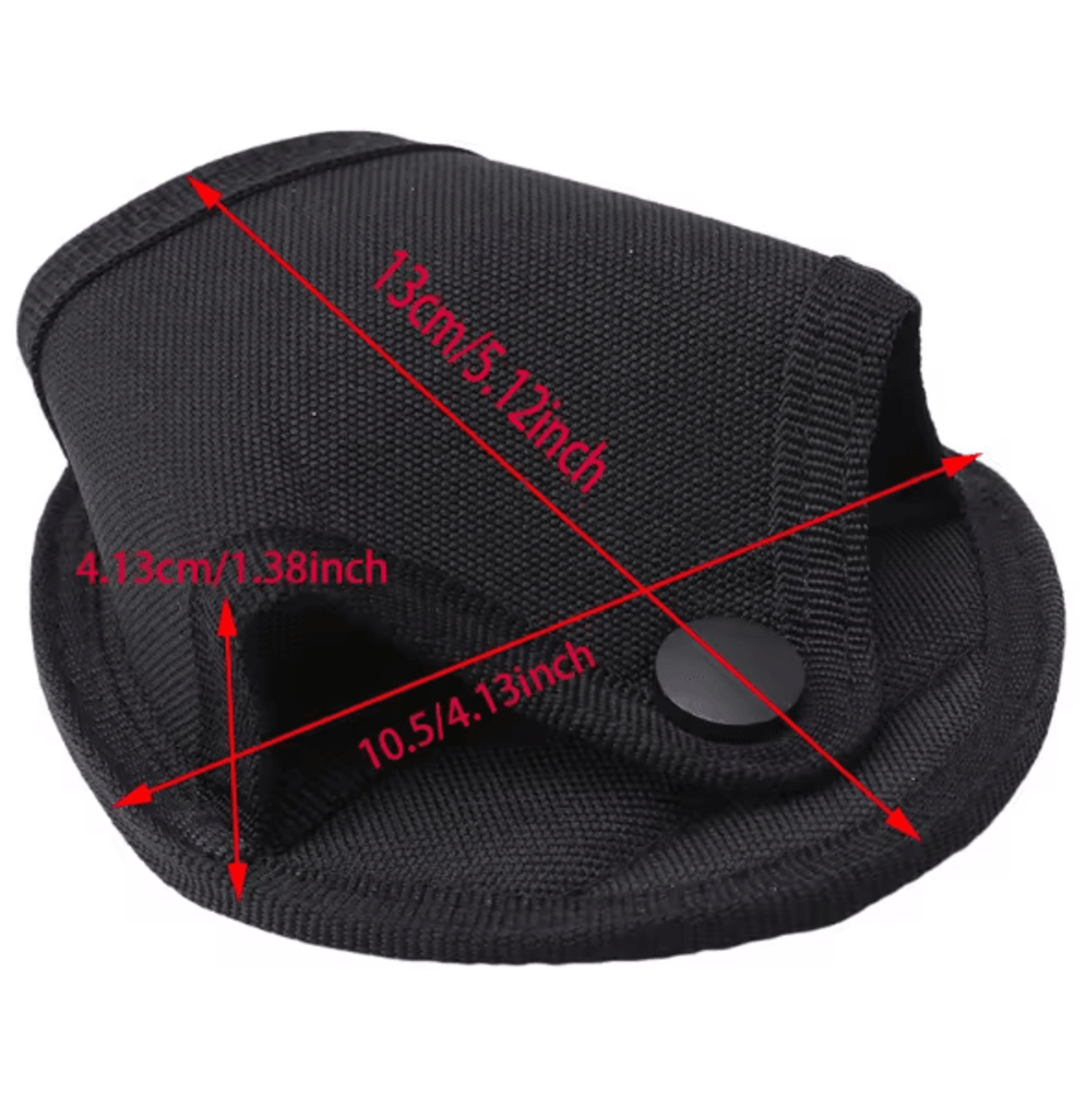 Universal Tactical Handcuff Pouch  Nylon QuickRelease Belt Holder Case 3