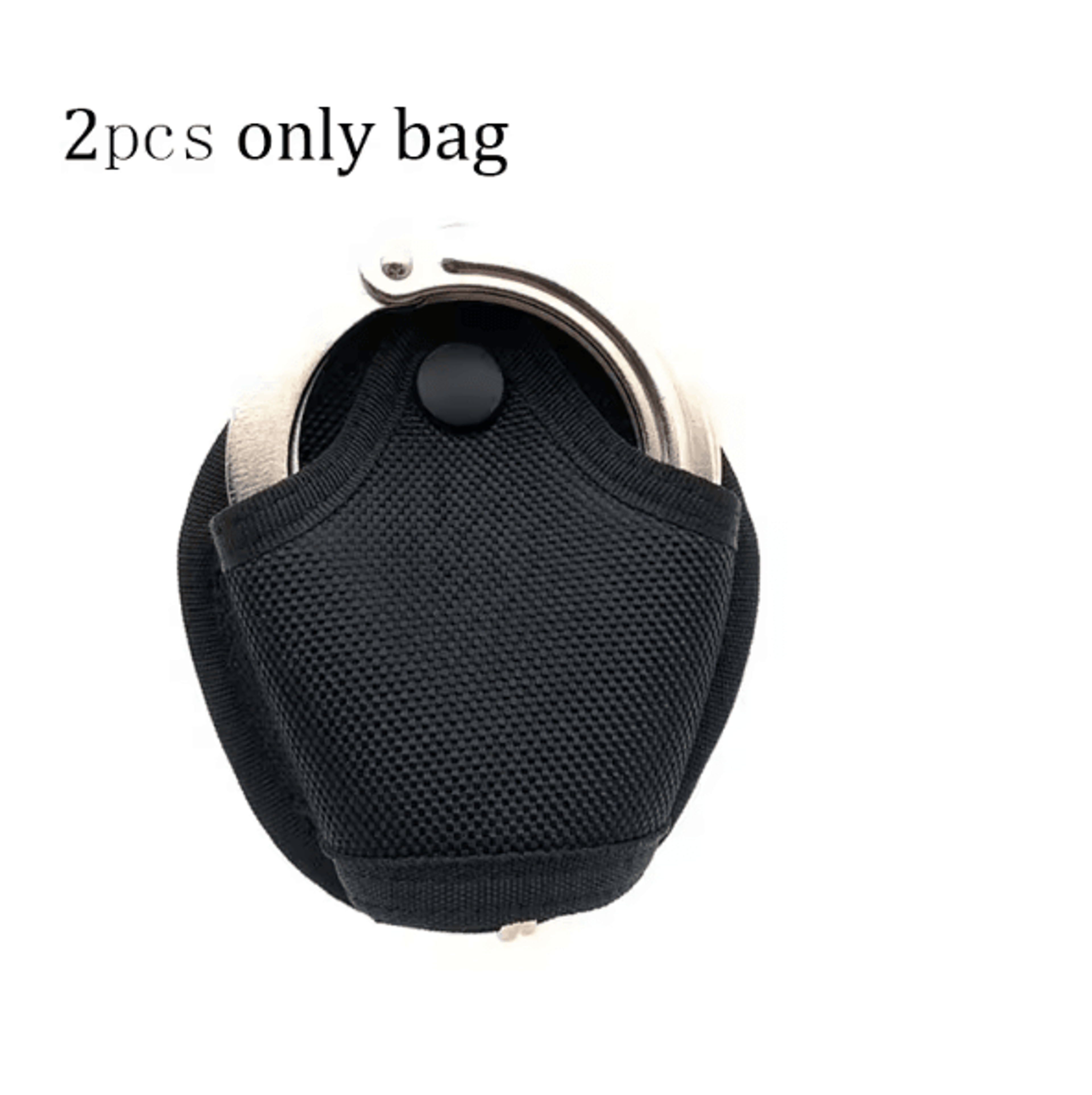 Universal Tactical Handcuff Pouch  Nylon QuickRelease Belt Holder Case 5