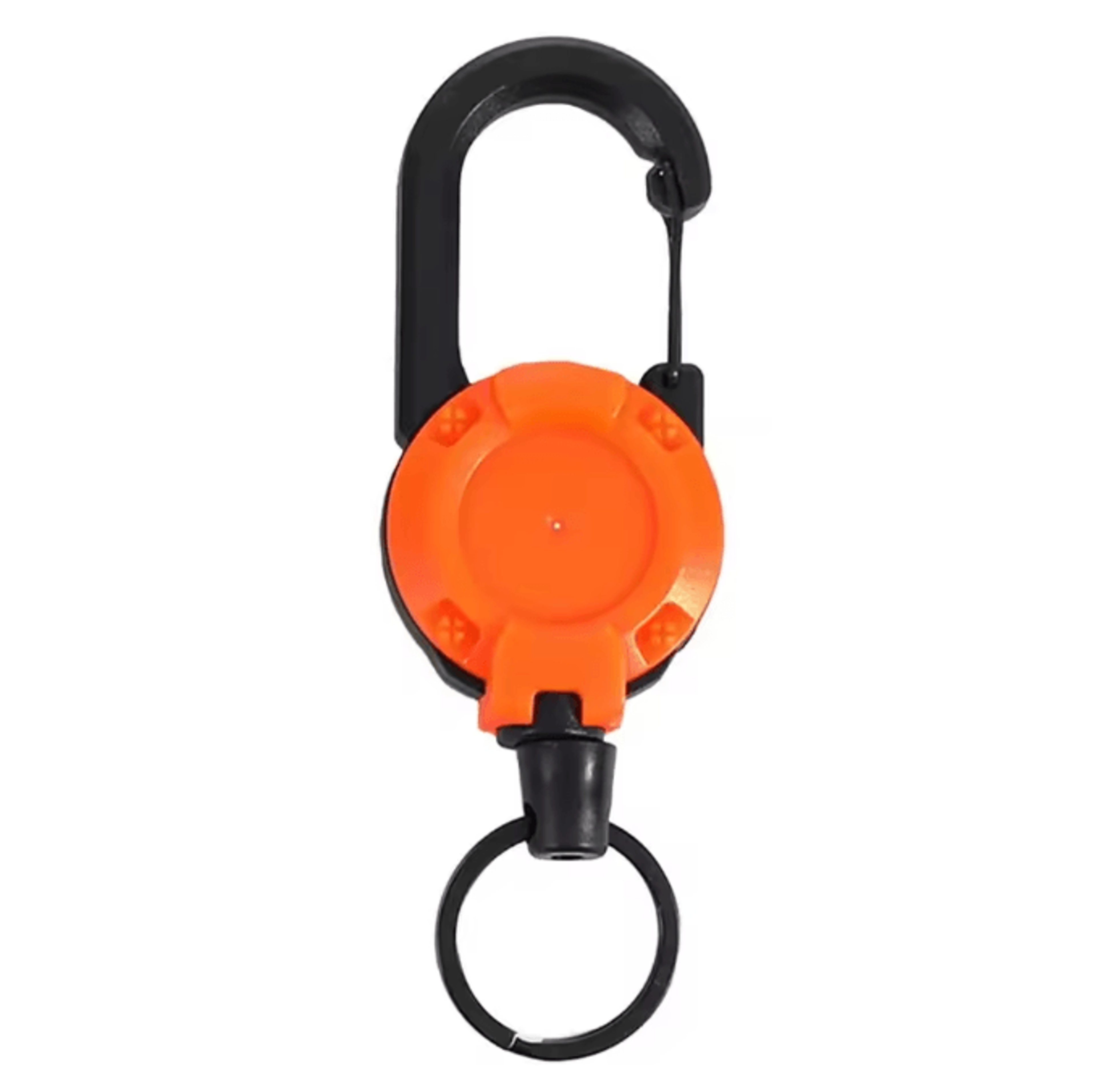 GripLock Retractable Carabiner Keychain With Steel Wire Reel 10