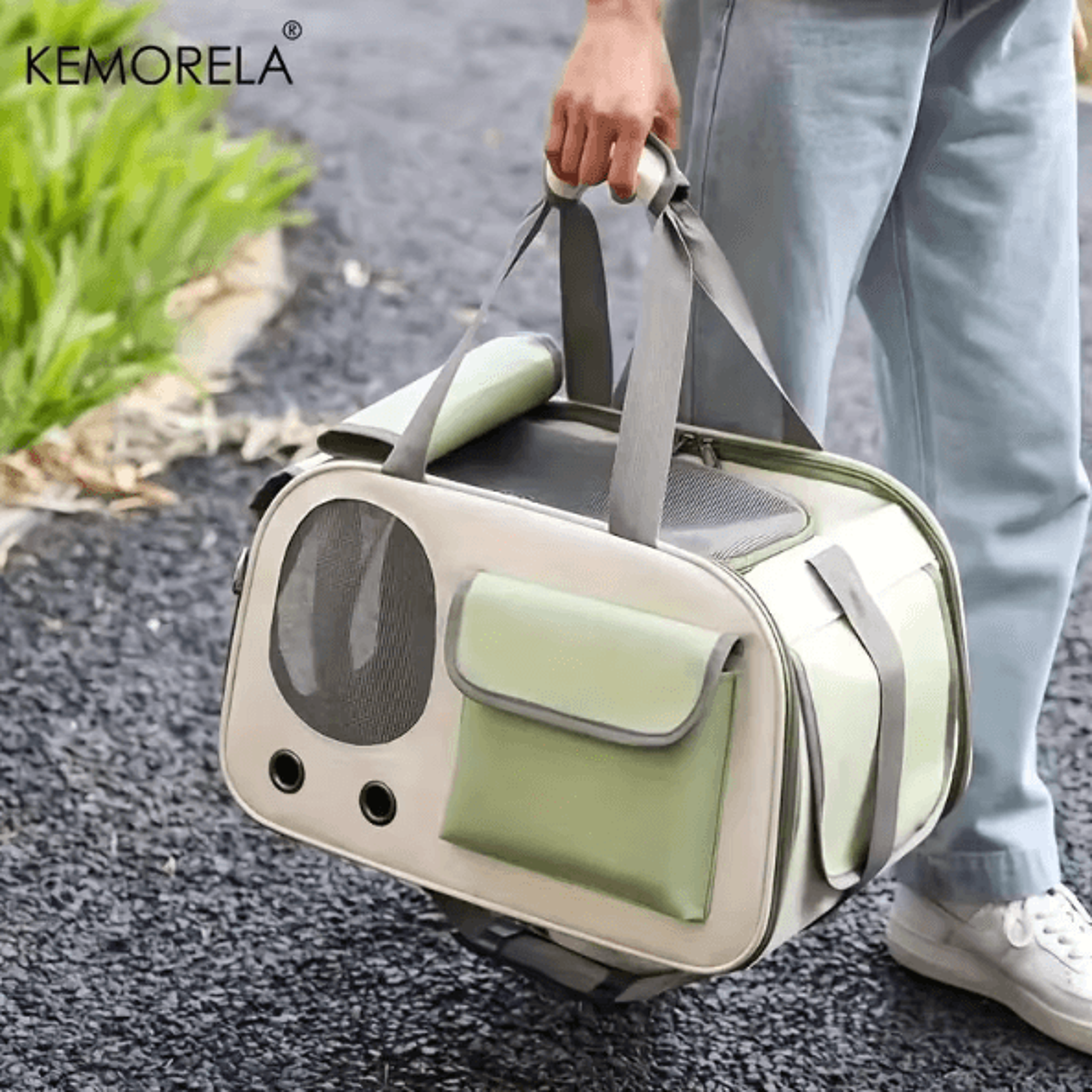 travelpaws portable pet carrier bag for cats & small dogs lightweight breathable travel tote for outdoor use