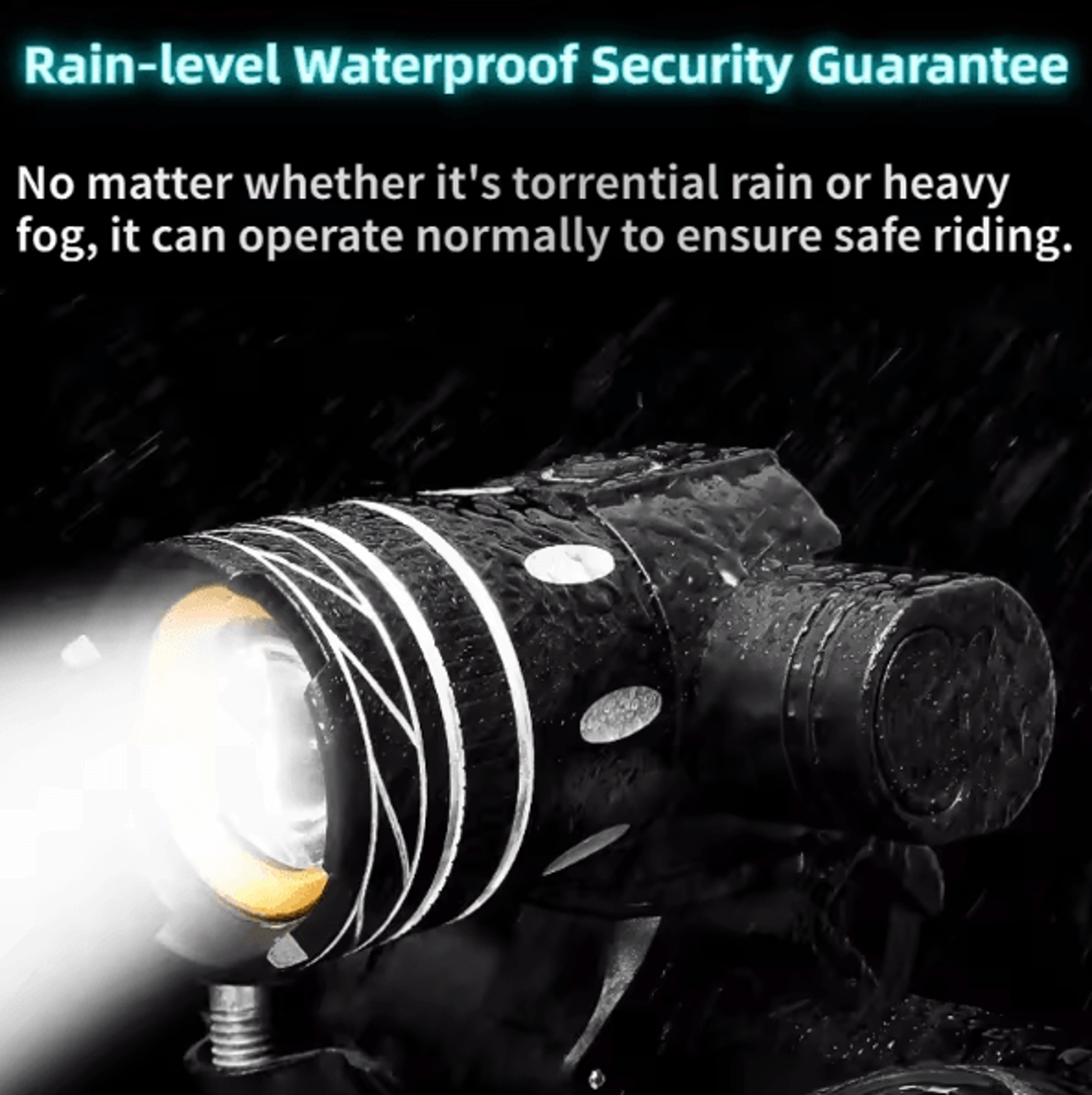 UltraBeam 15000LM T6 LED Bike Light USB Rechargeable Waterproof Bicycle Headlight Zoomable Front La 2
