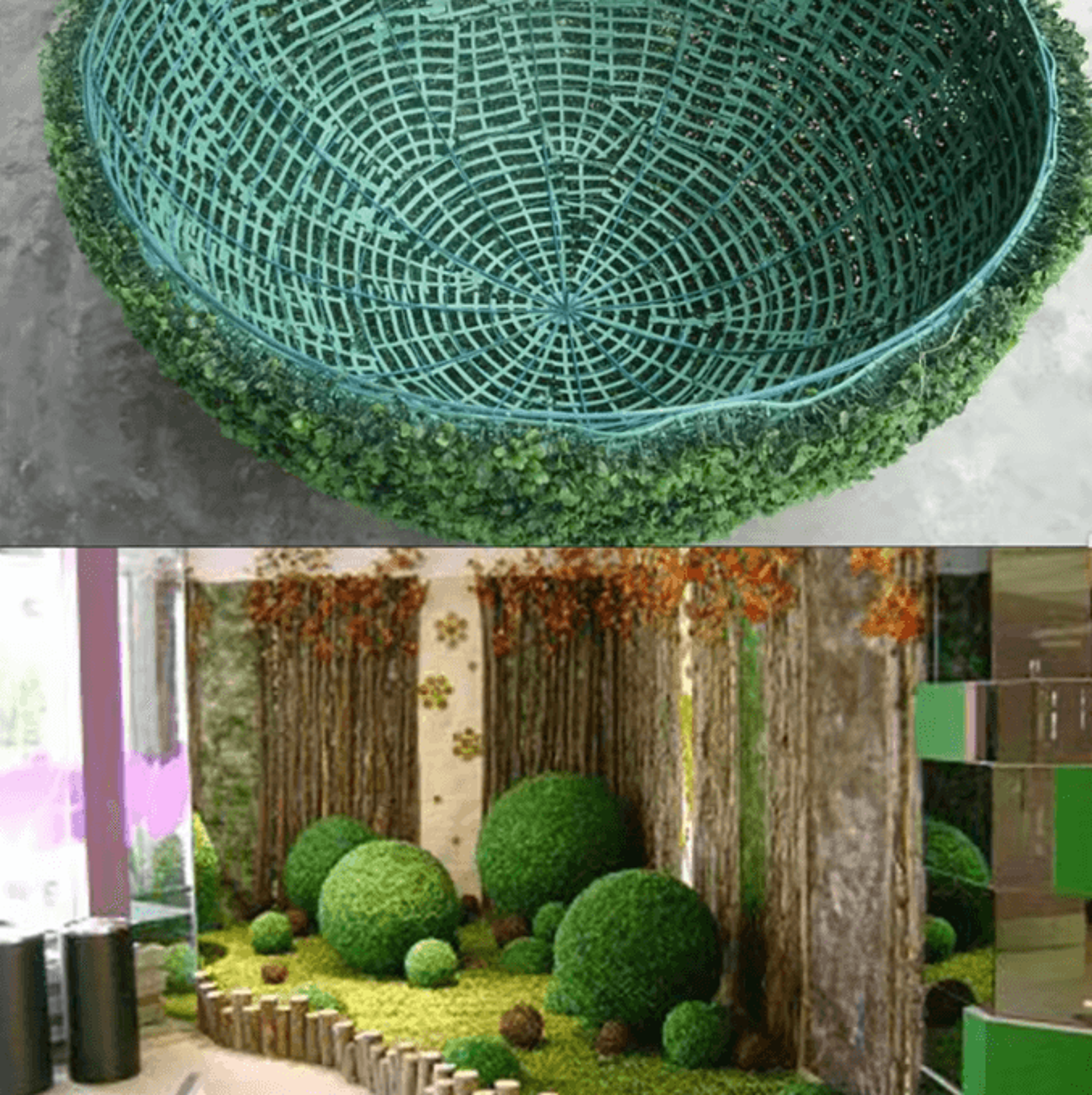 EcoFriendly Artificial Plant Ball  Realistic Faux Boxwood Decor For Indoor  Outdoor Styling 3